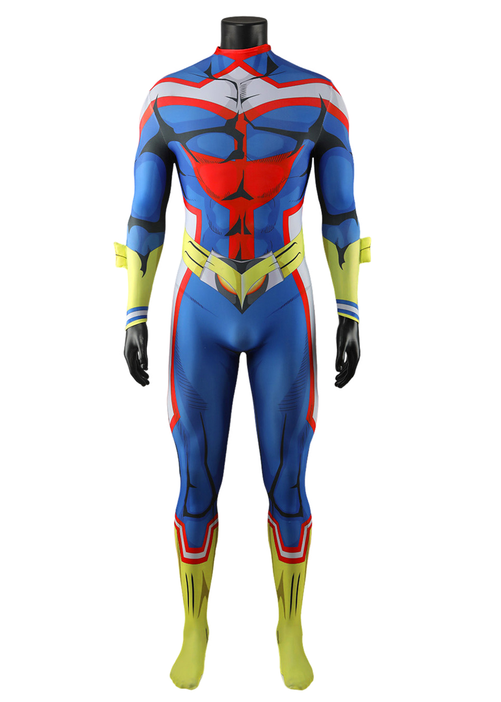 All Might Costume My Hero Academia Bodysuit Cosplay Ver.1 for Adult Kids
