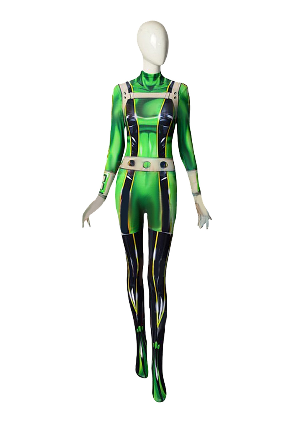 Asui Tsuyu Costume My Hero Academia Bodysuit Cosplay for Adult Kids
