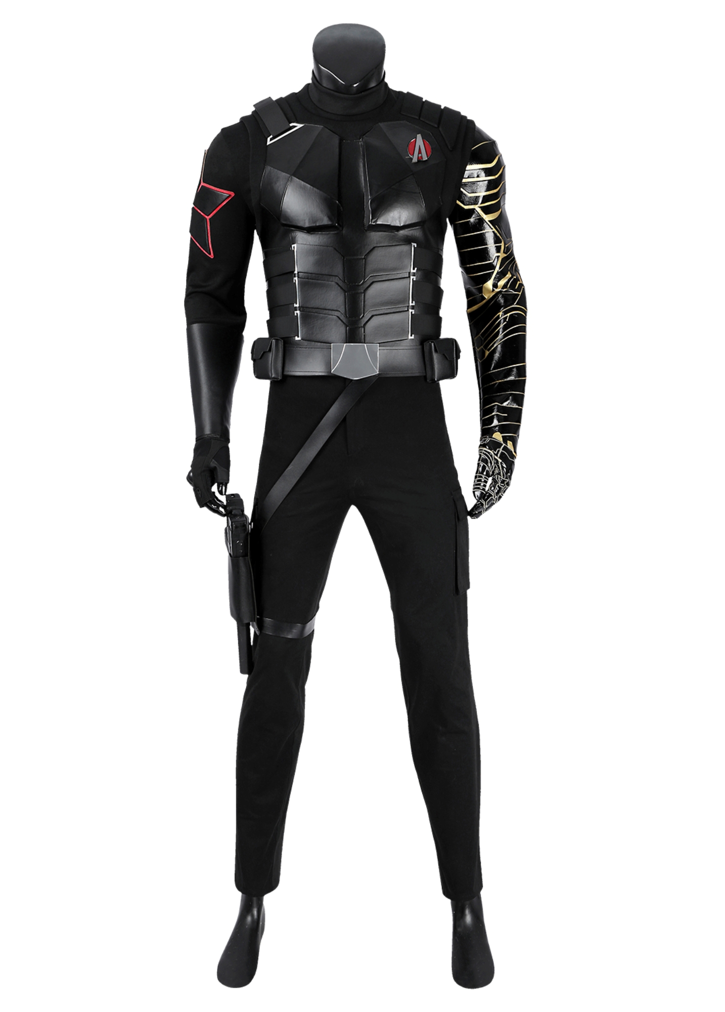Winter Soldier Costume New Avengers Bucky Barnes Suit Cosplay