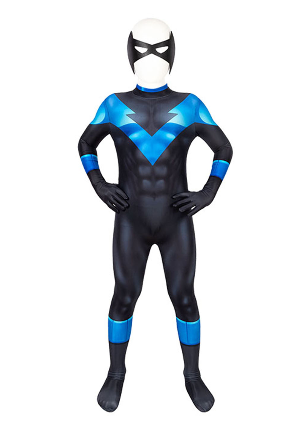 Nightwing Costume Bodysuit Cosplay Suit for Kids
