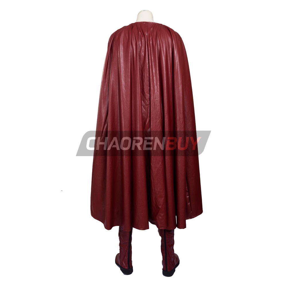 Superhero Man Costume Returns Cosplay Suit with Cloak