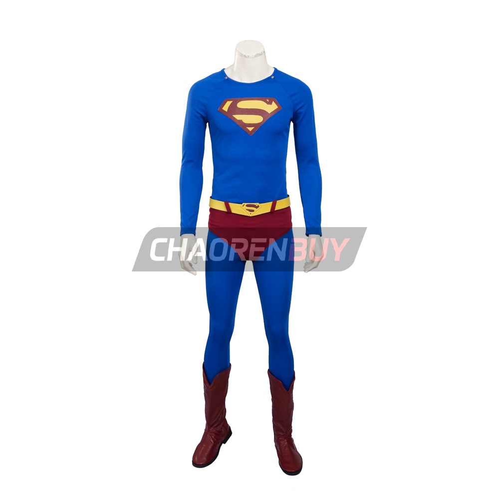 Superhero Man Costume Returns Cosplay Suit with Cloak