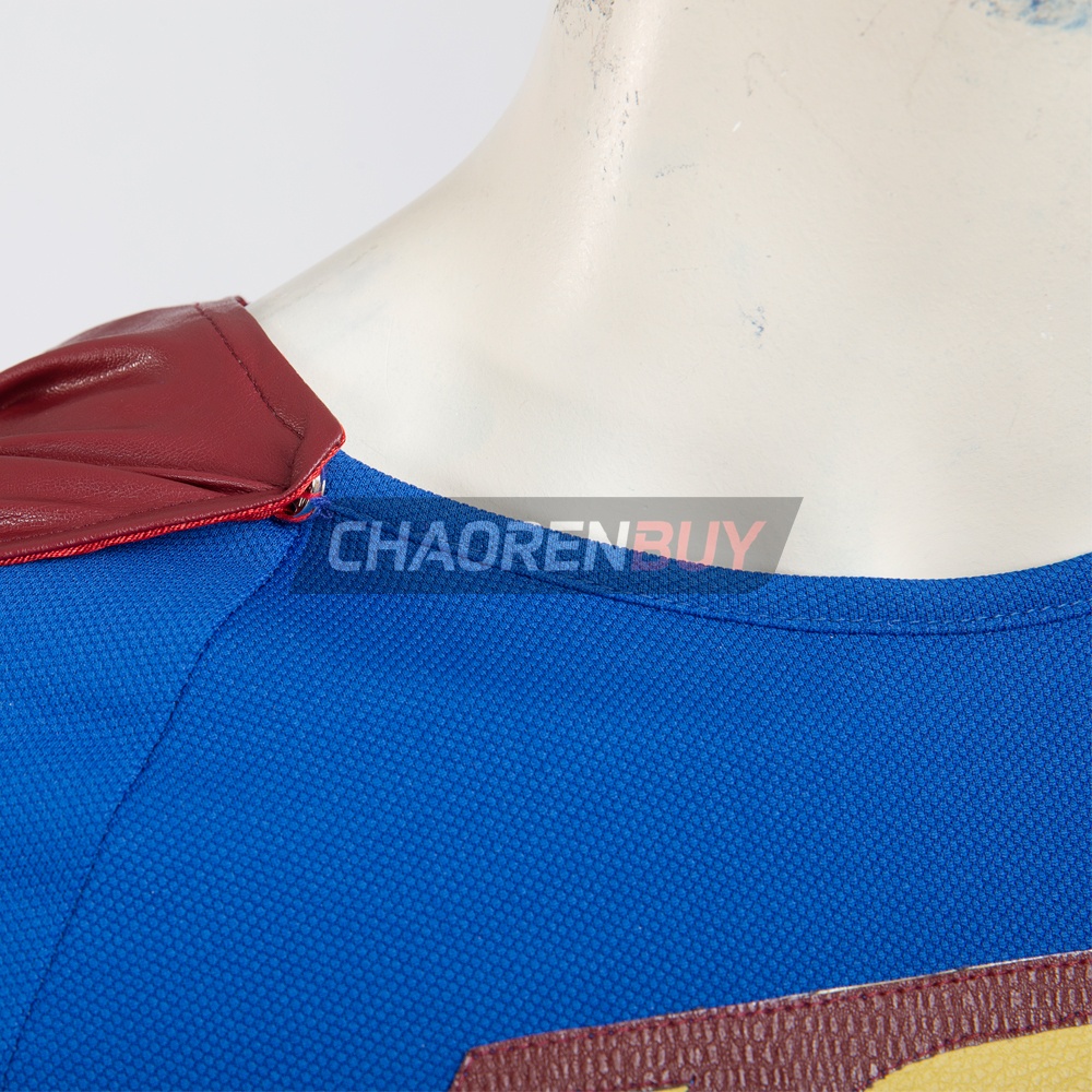 Superhero Man Costume Returns Cosplay Suit with Cloak