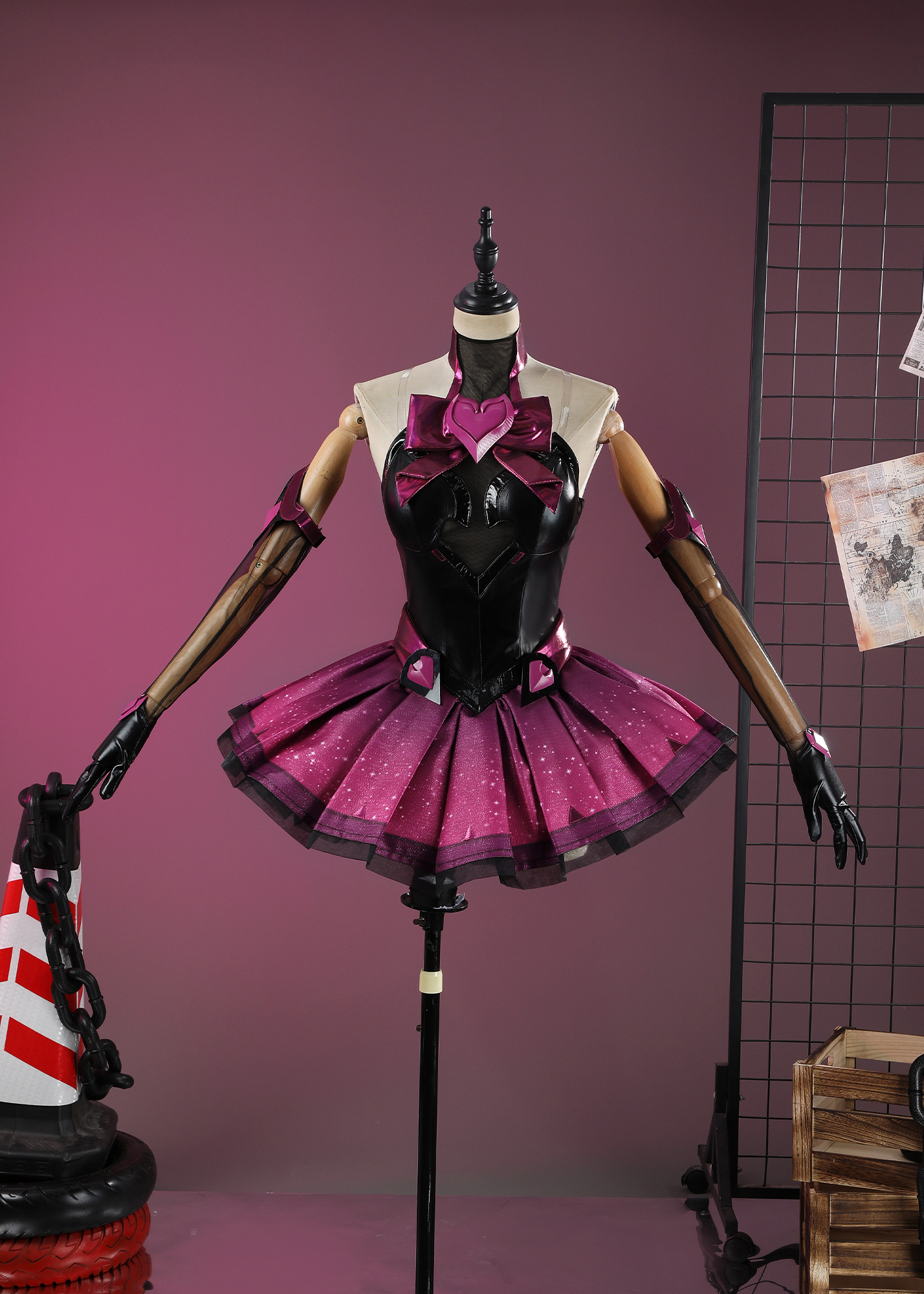 Magical Girl D.Va Costume OW Suit Cosplay