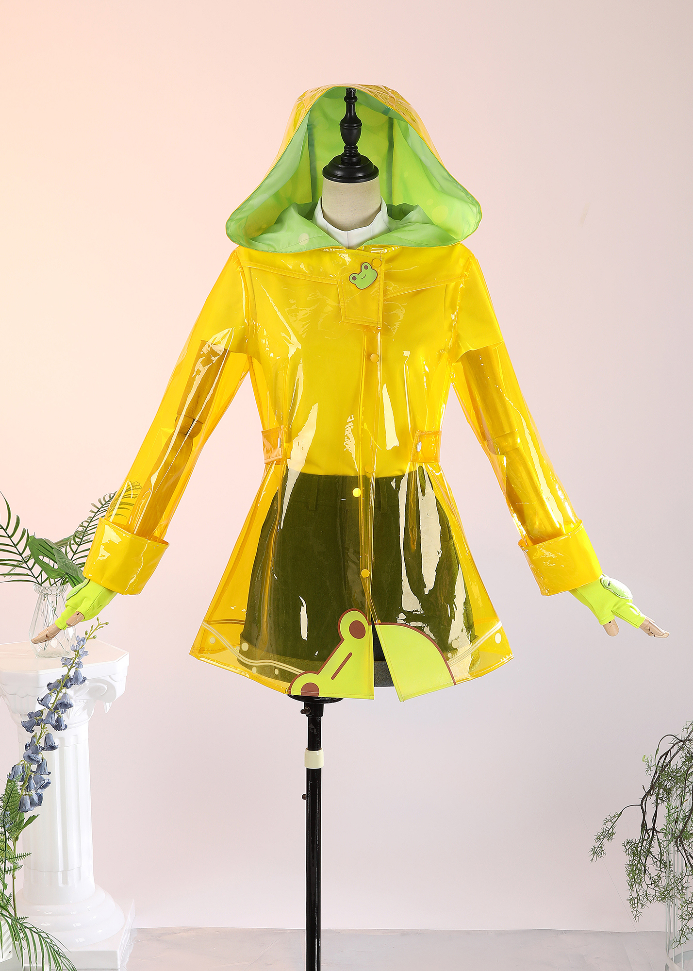 Mei Costume Raincoat OW Suit Cosplay