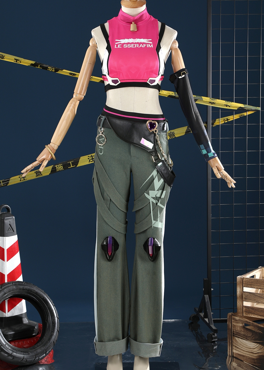 LE SSERAFIM FEARLESS Juno Costume OW2 Suit Cosplay