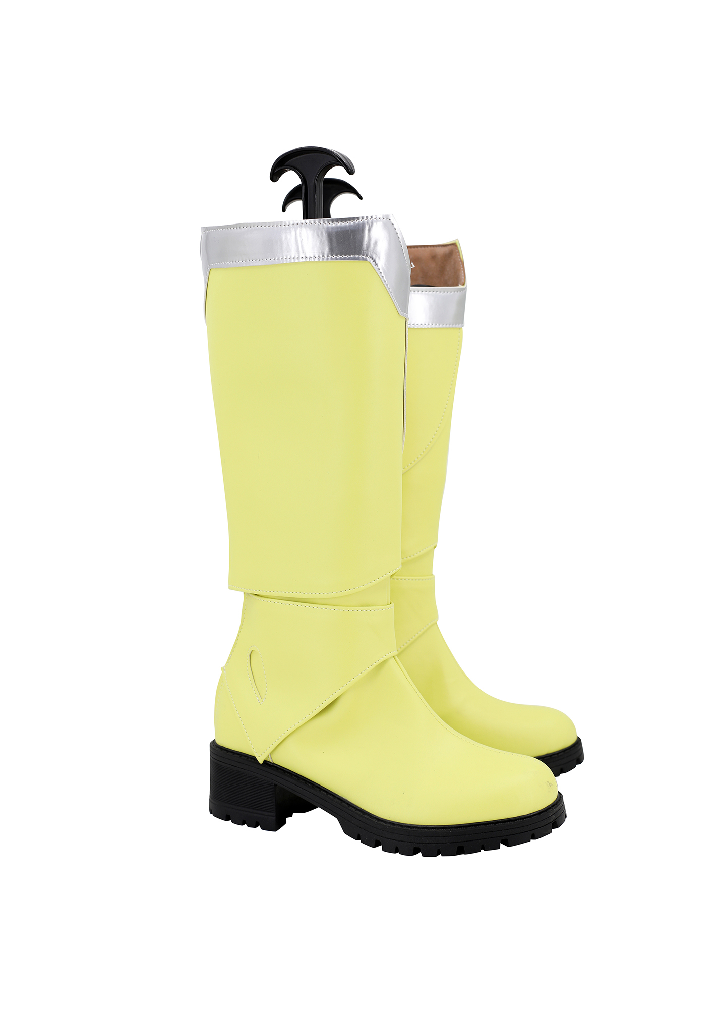 Himeno· Ran Shoes Women Ohsama Sentai King-Ohger Boots Cosplay