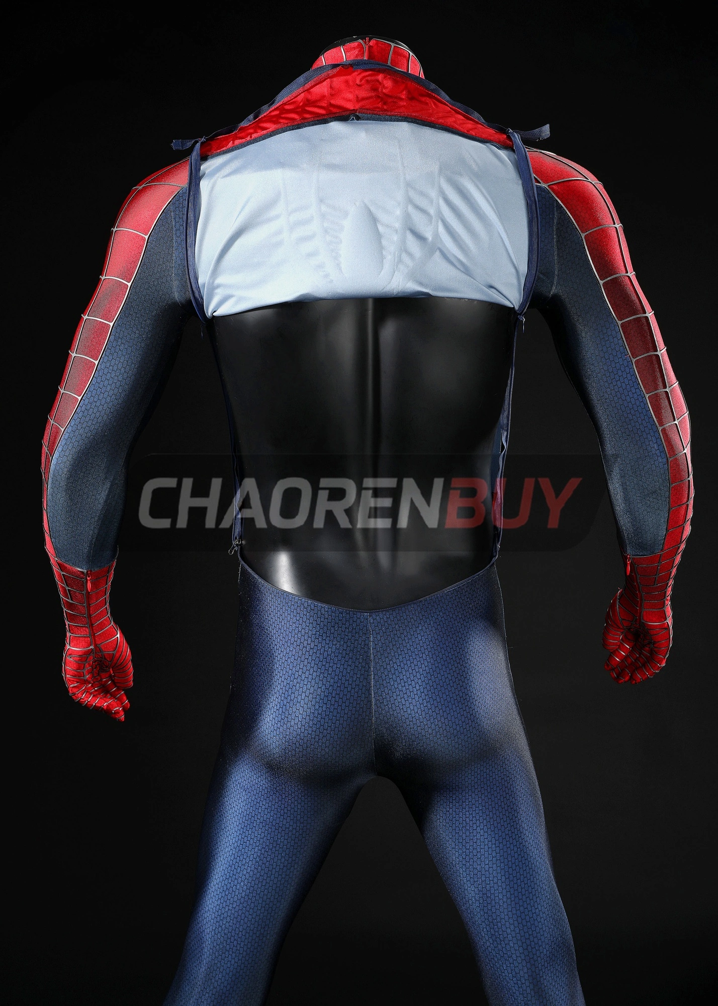 Peter Parker Costume The Amazing Spider 2 Tobey Maguire Bodysuit Cosplay Top Level