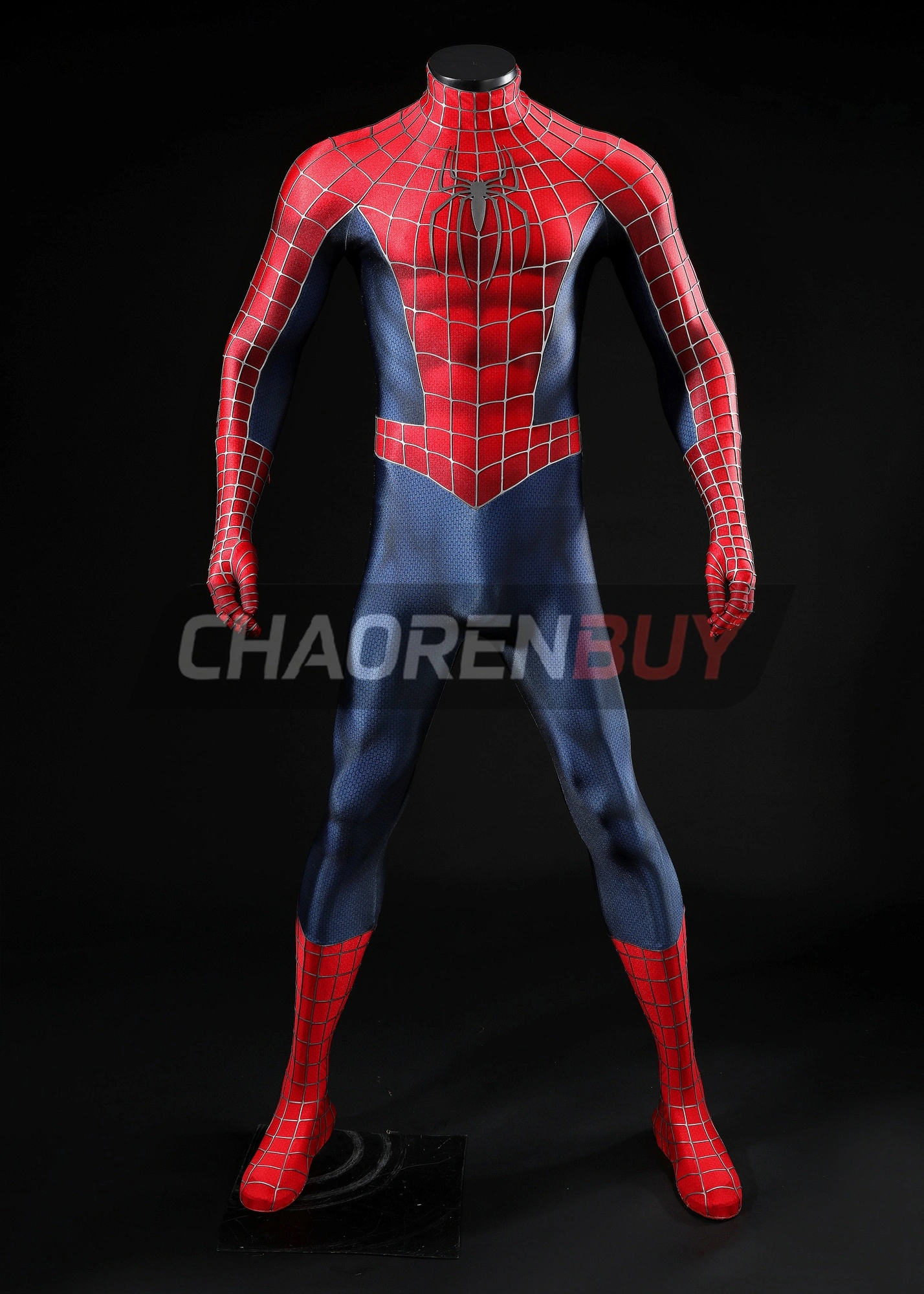 Peter Parker Costume The Amazing Spider 2 Tobey Maguire Bodysuit Cosplay Top Level