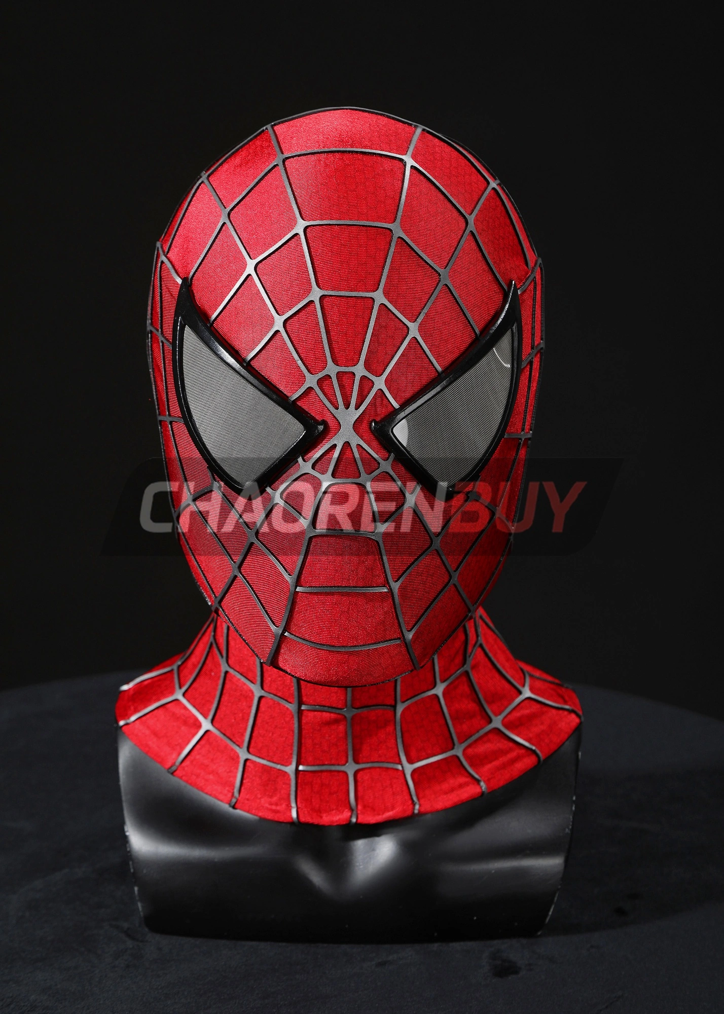 Peter Parker Mask The Amazing Spider Superhero Man 2 Tobey Maguire Cosplay Top Level