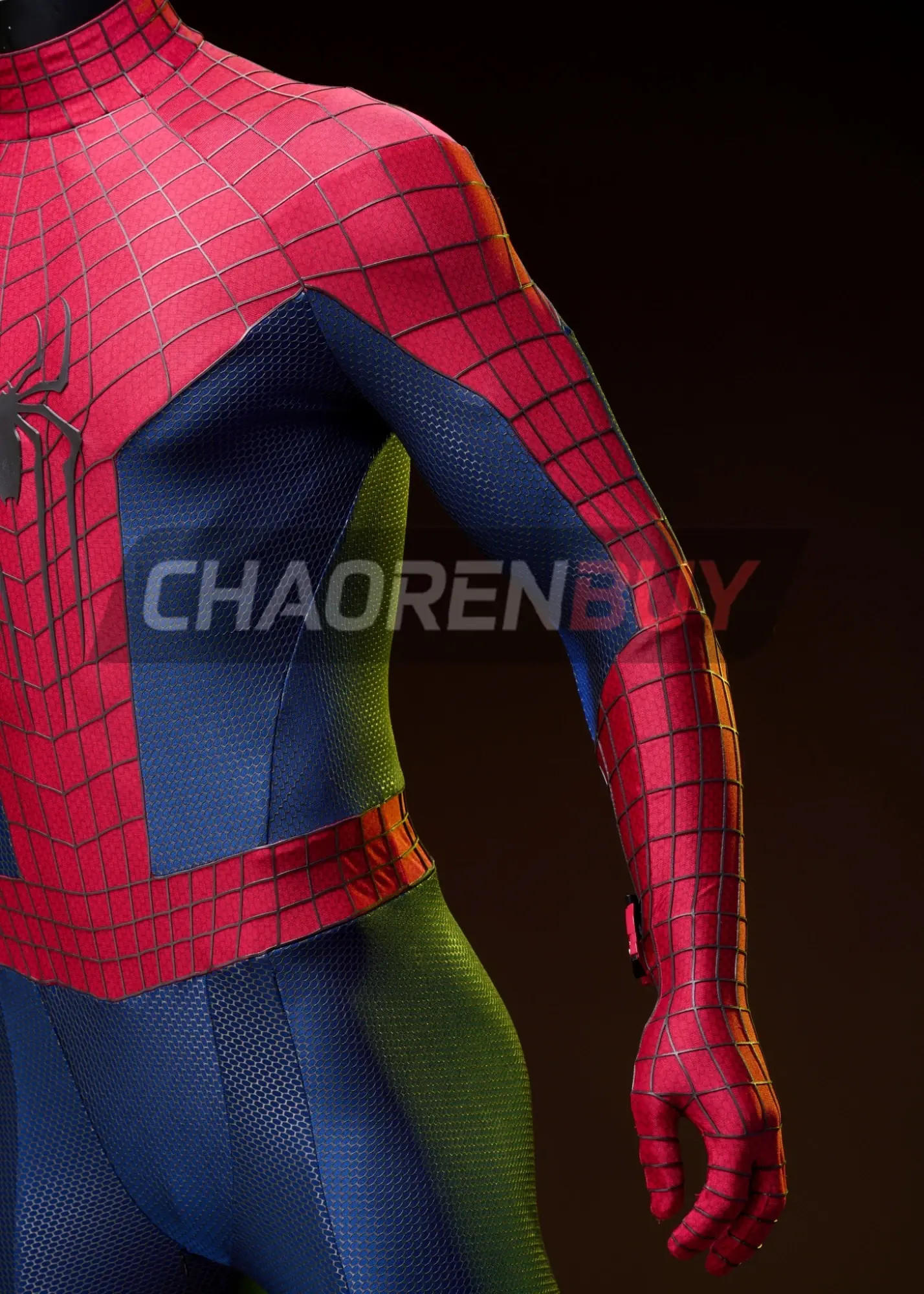 Peter Parker Costume The Amazing Spider Bodysuit Cosplay Top Level