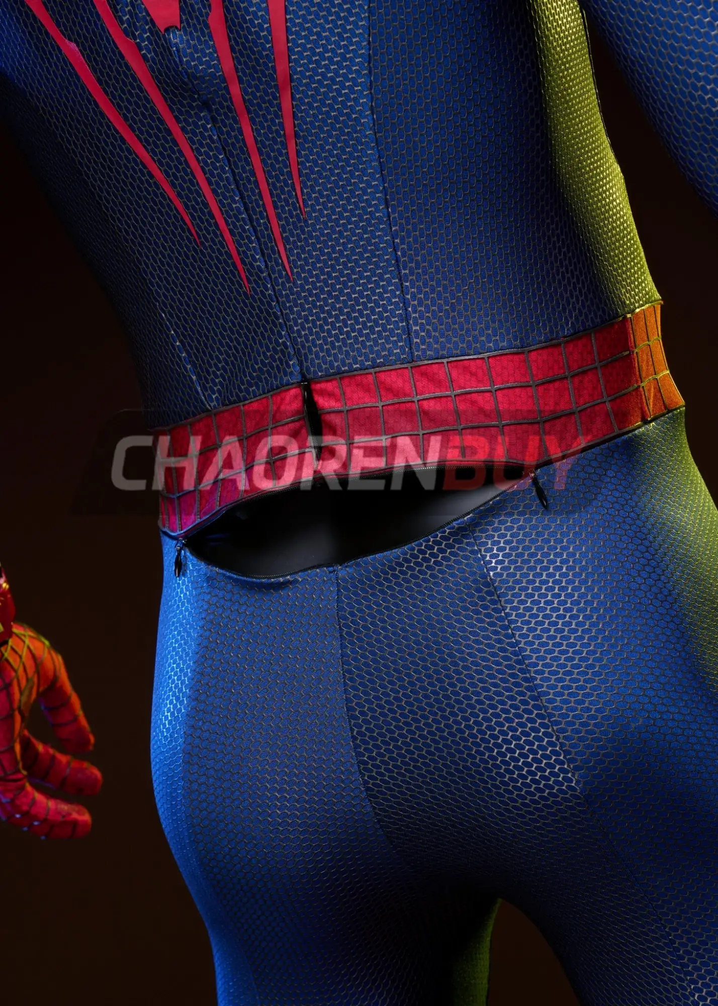 Peter Parker Costume The Amazing Spider Bodysuit Cosplay Top Level