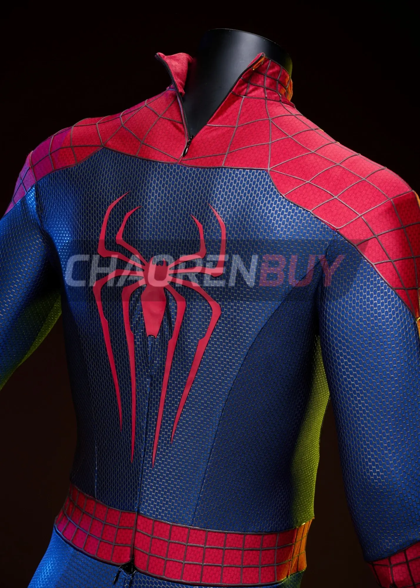 Peter Parker Costume The Amazing Spider Bodysuit Cosplay Top Level