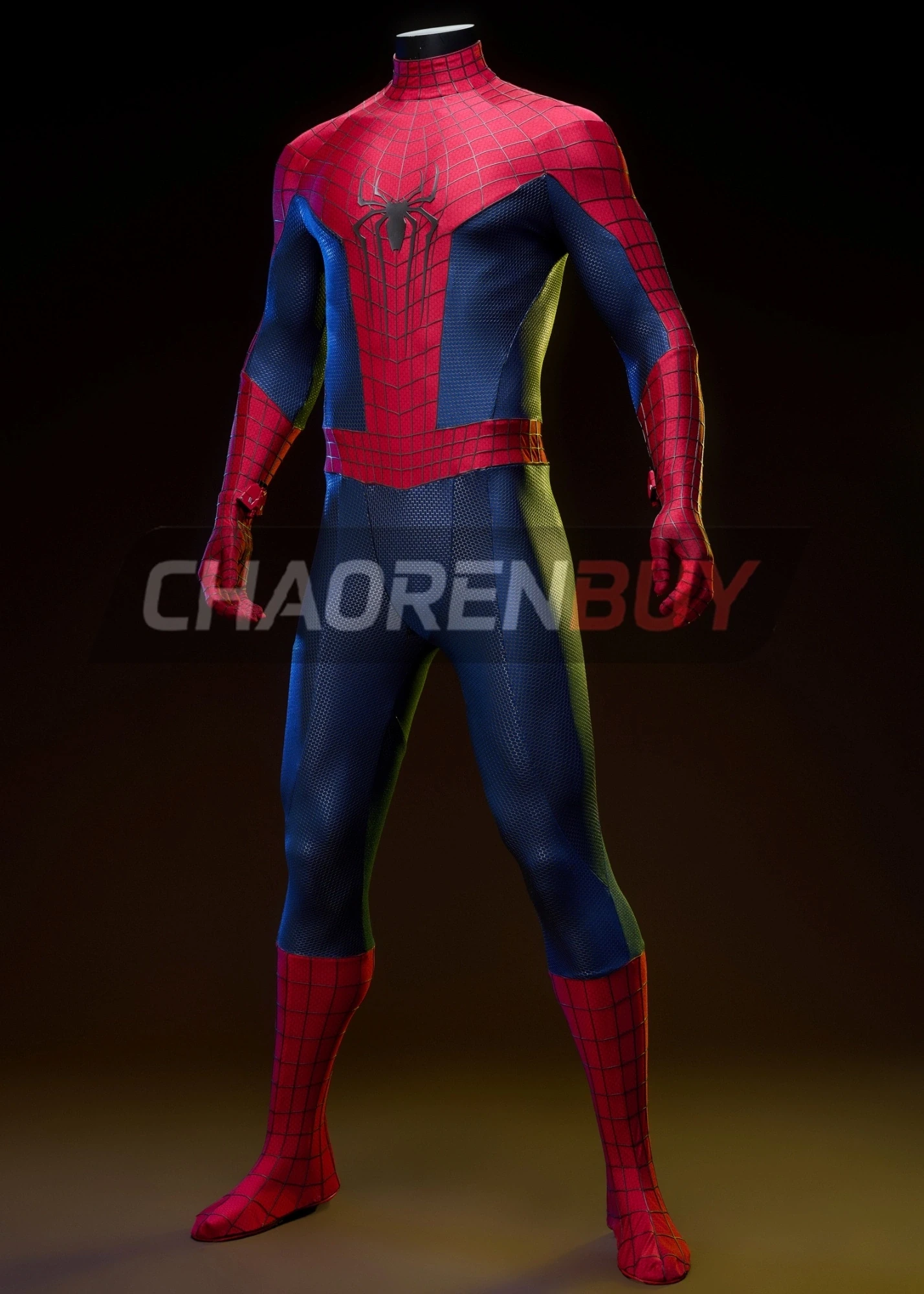 Peter Parker Costume The Amazing Spider Bodysuit Cosplay Top Level