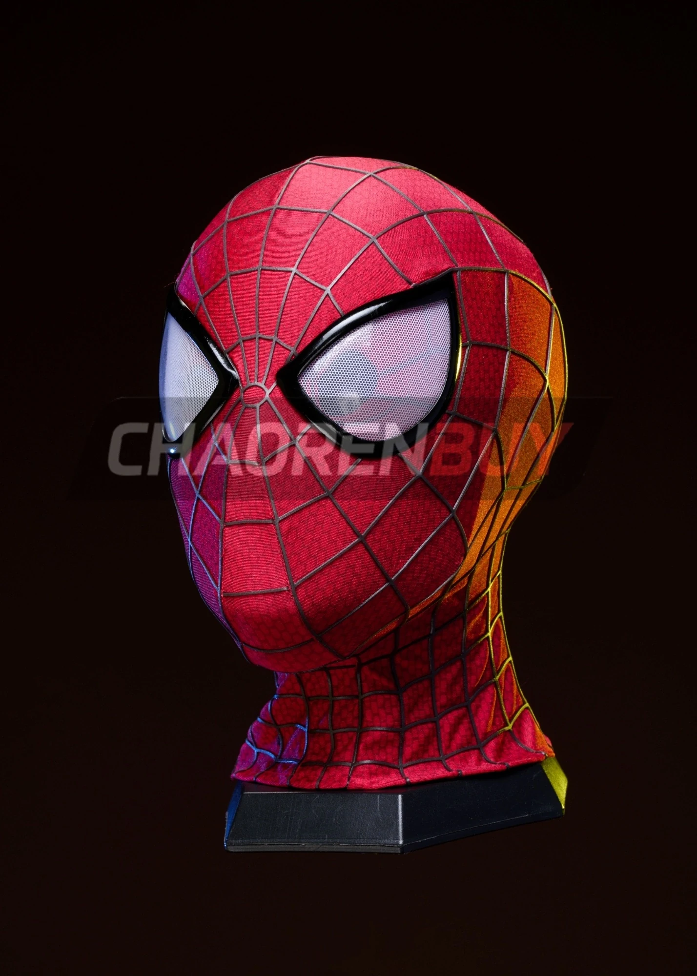 Peter Parker Mask The Amazing Spider Superhero Man Cosplay Top Level