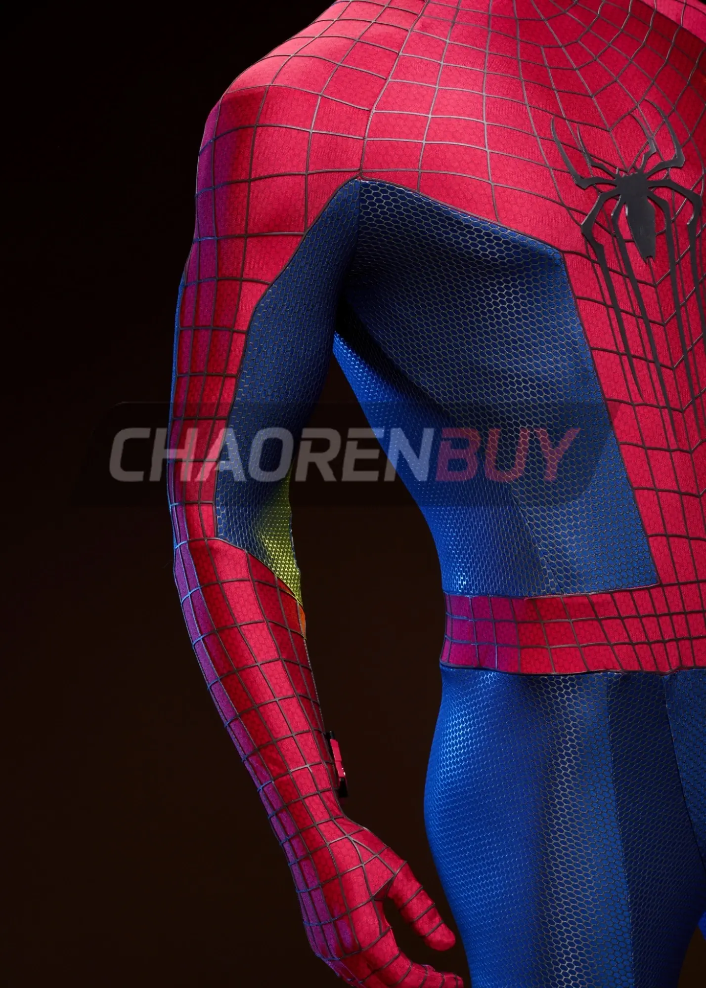 Peter Parker Costume The Amazing Spider Bodysuit Cosplay Top Level
