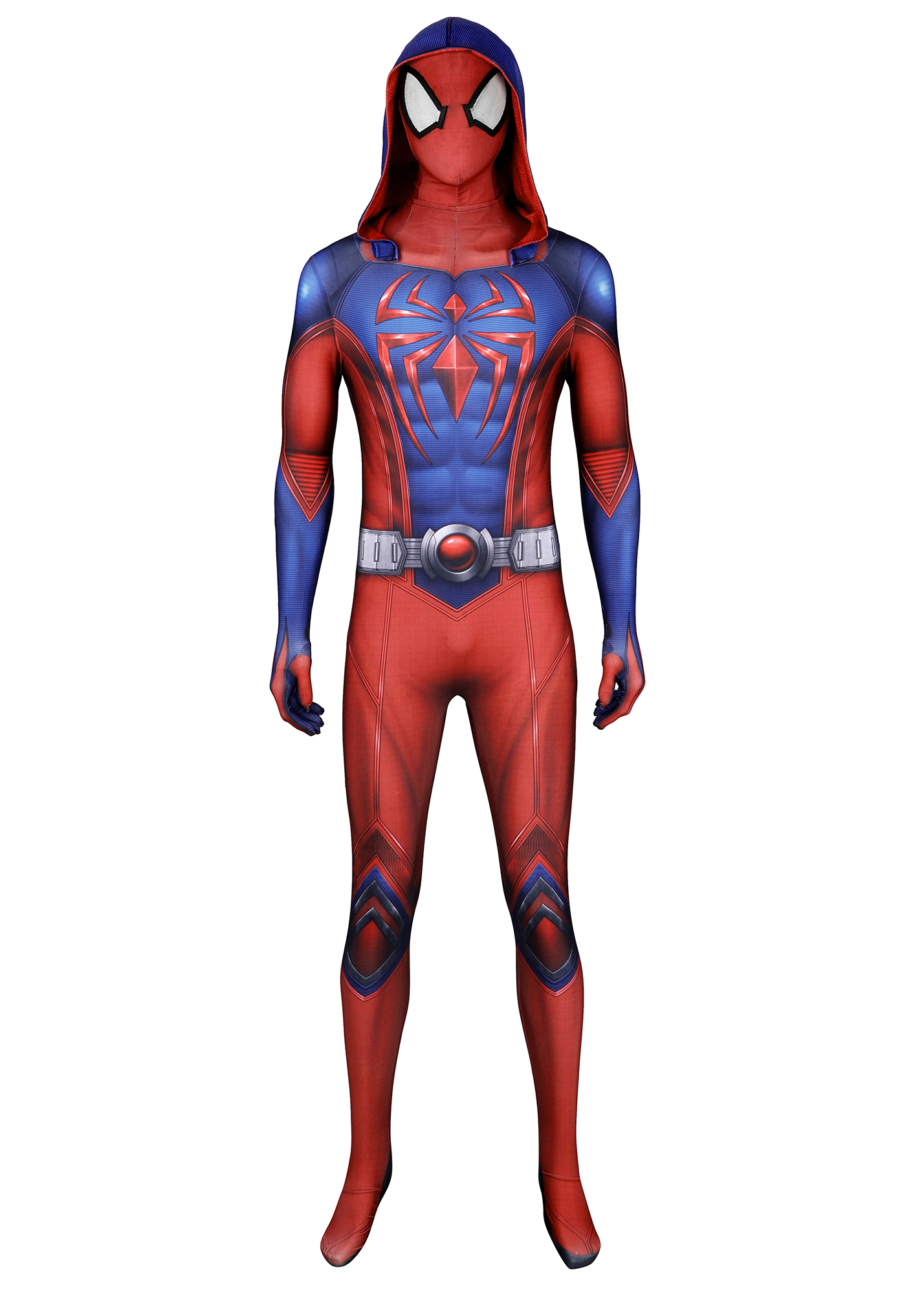 Peter Parker Scarlet III Suit Bodysuit Marvel's Spider-Man 2 Costume Cosplay