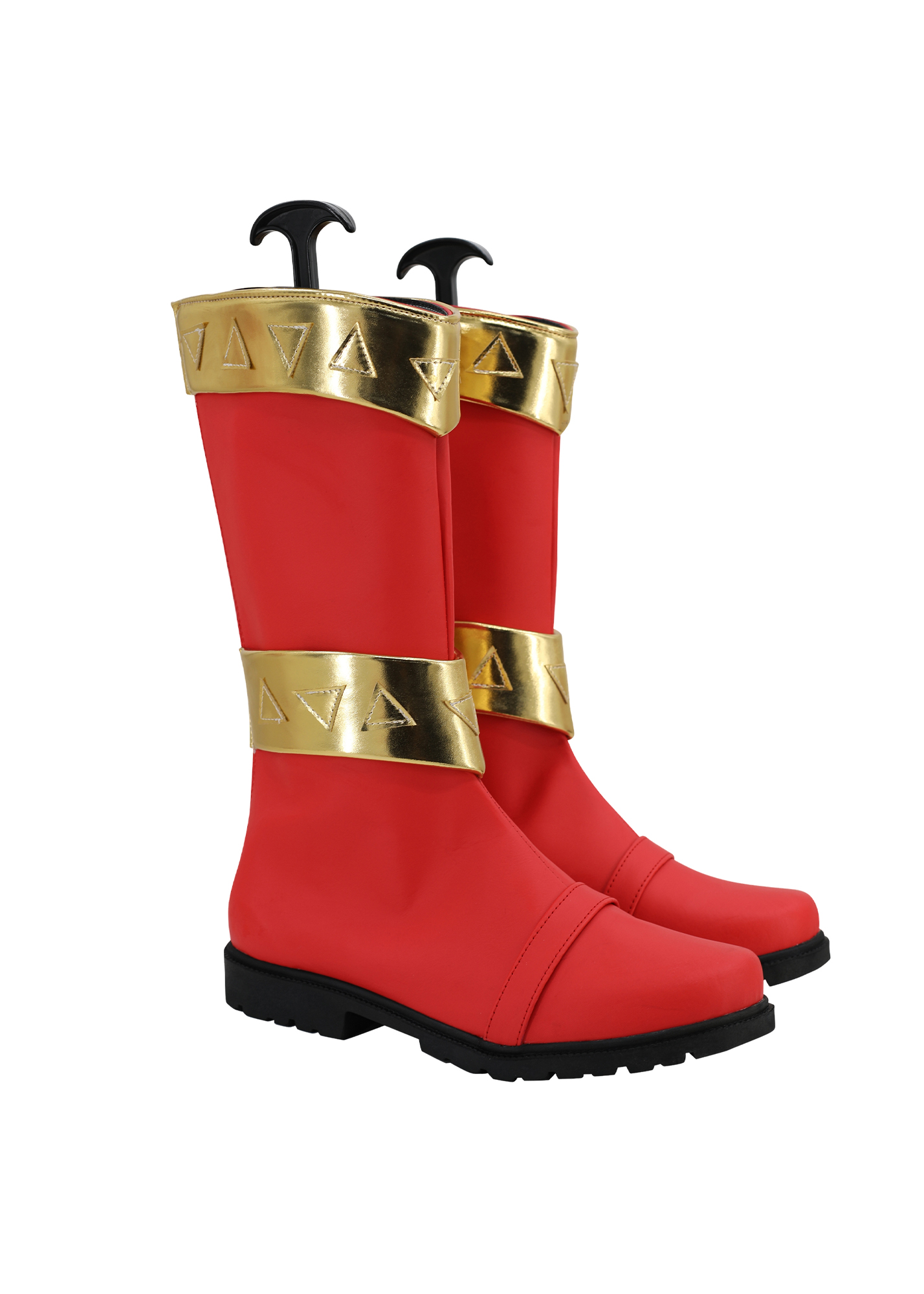 Red Dino Fury Ranger Shoes Men Power Rangers Cosmic Fury Boots Cosplay