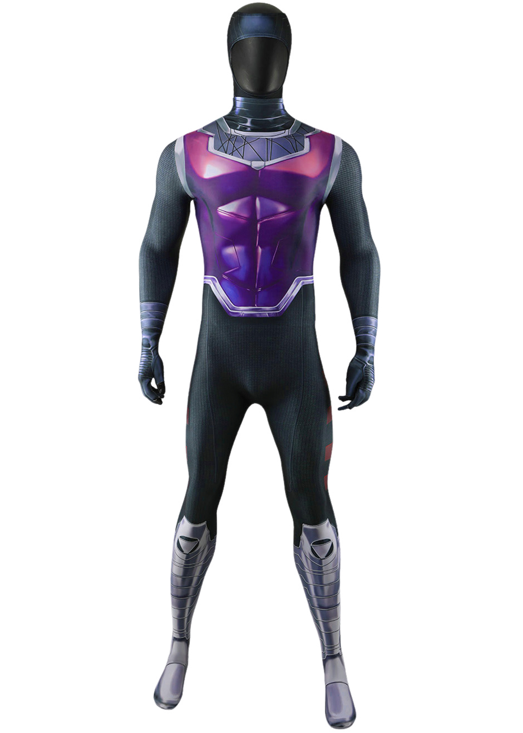 Gambit Costume Remy LeBeau Bodysuit Cosplay for Adult Kids