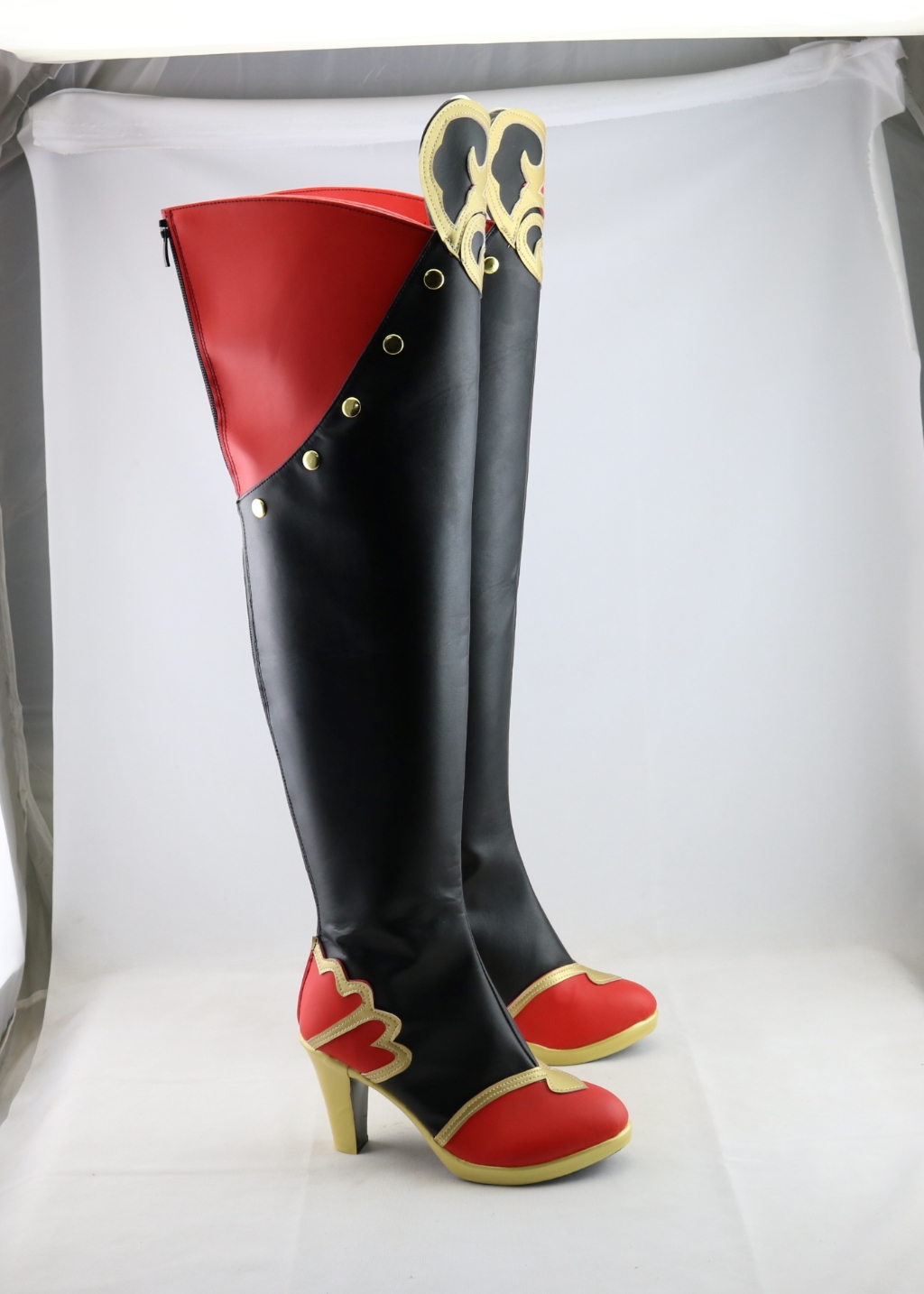 Riddle Rosehearts Shoes Men Twisted Wonderland Boots Cosplay