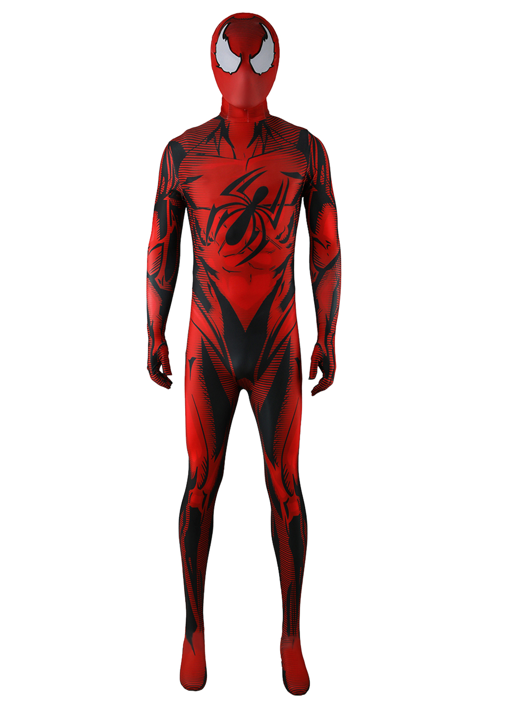 Scarlet Spider Costume Bodysuit Cosplay for Adult Kids