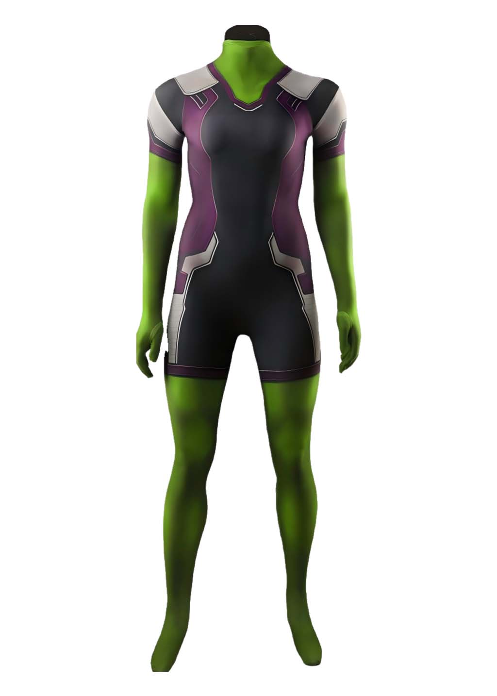 She-Hulk Costume Attorney at Law Cosplay Bodysuit for Adult Kids