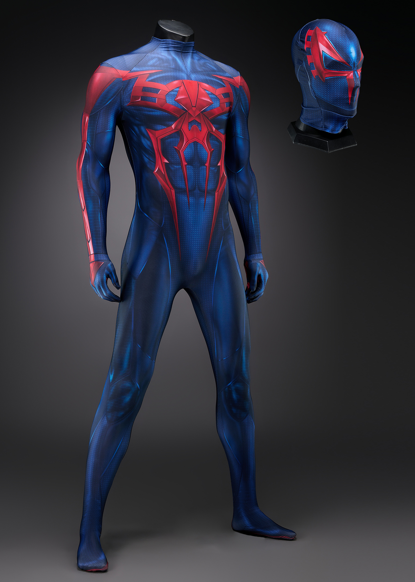 Spider Man 2099 Costume Spider-man Cosplay Bodysuit