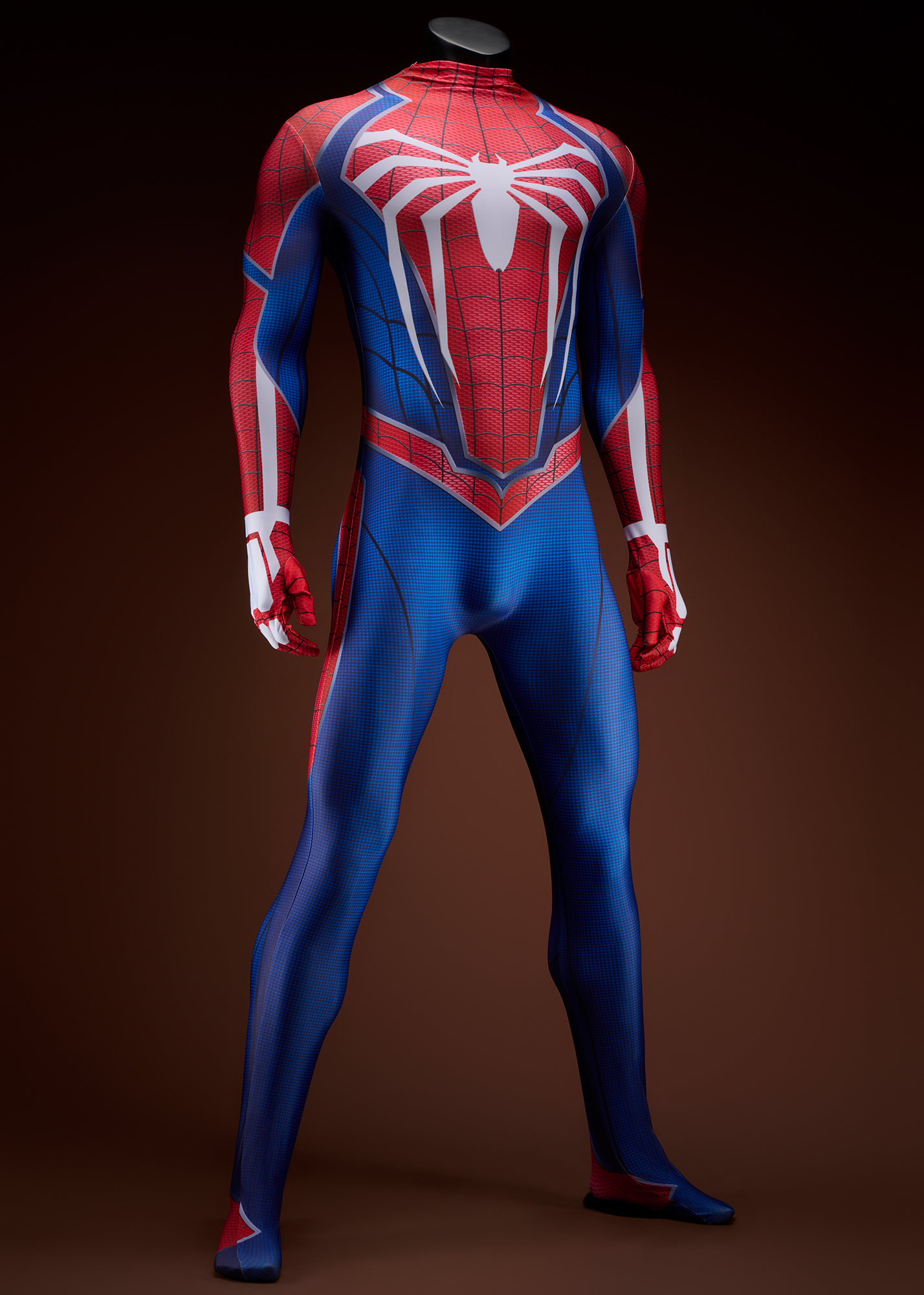 Spider Man Advanced Suit Peter Parker Costume Cosplay Bodysuit Ver.2