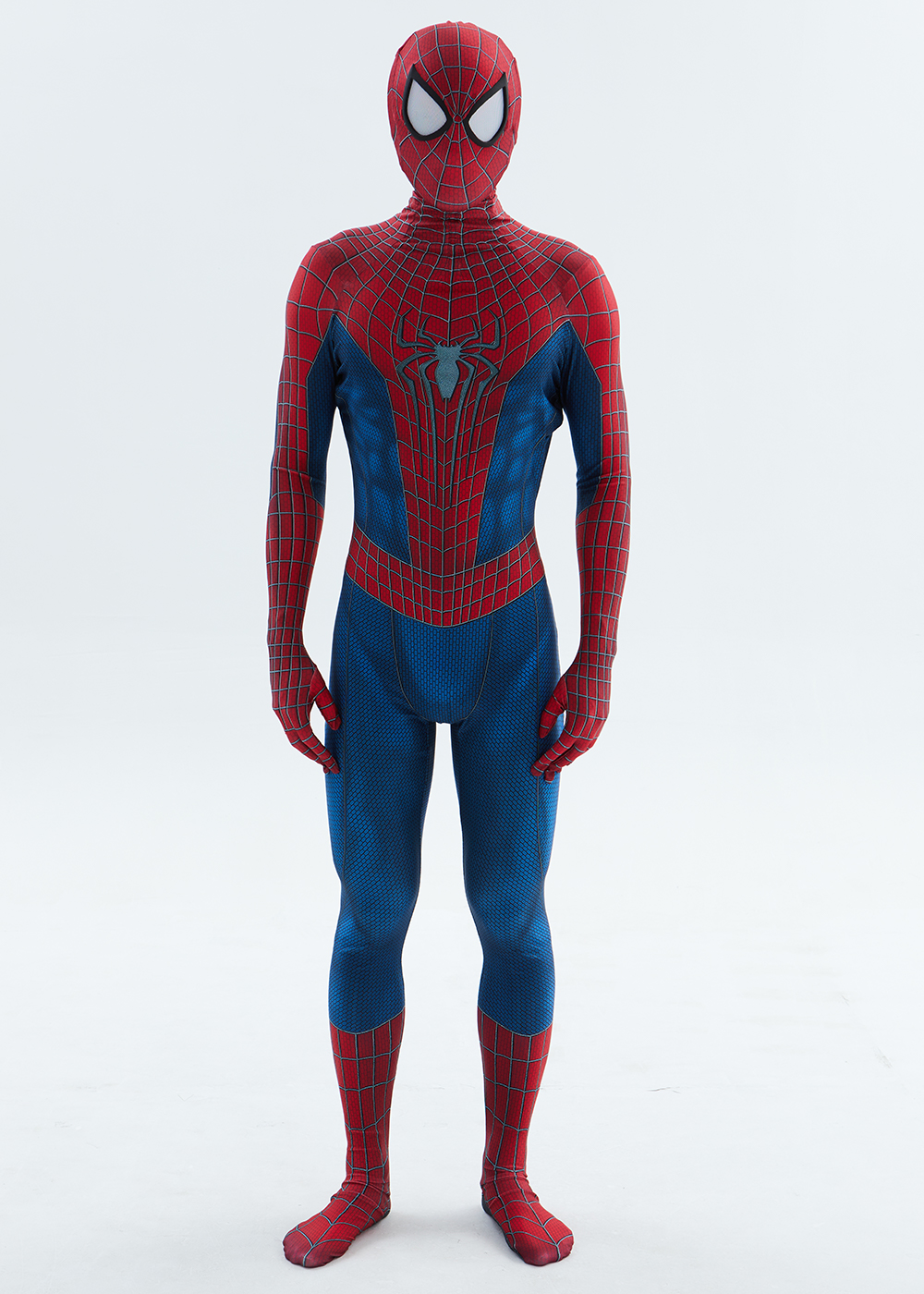 Spider-Man Costume Bodysuit Cosplay for Adult Kids Normal Ver