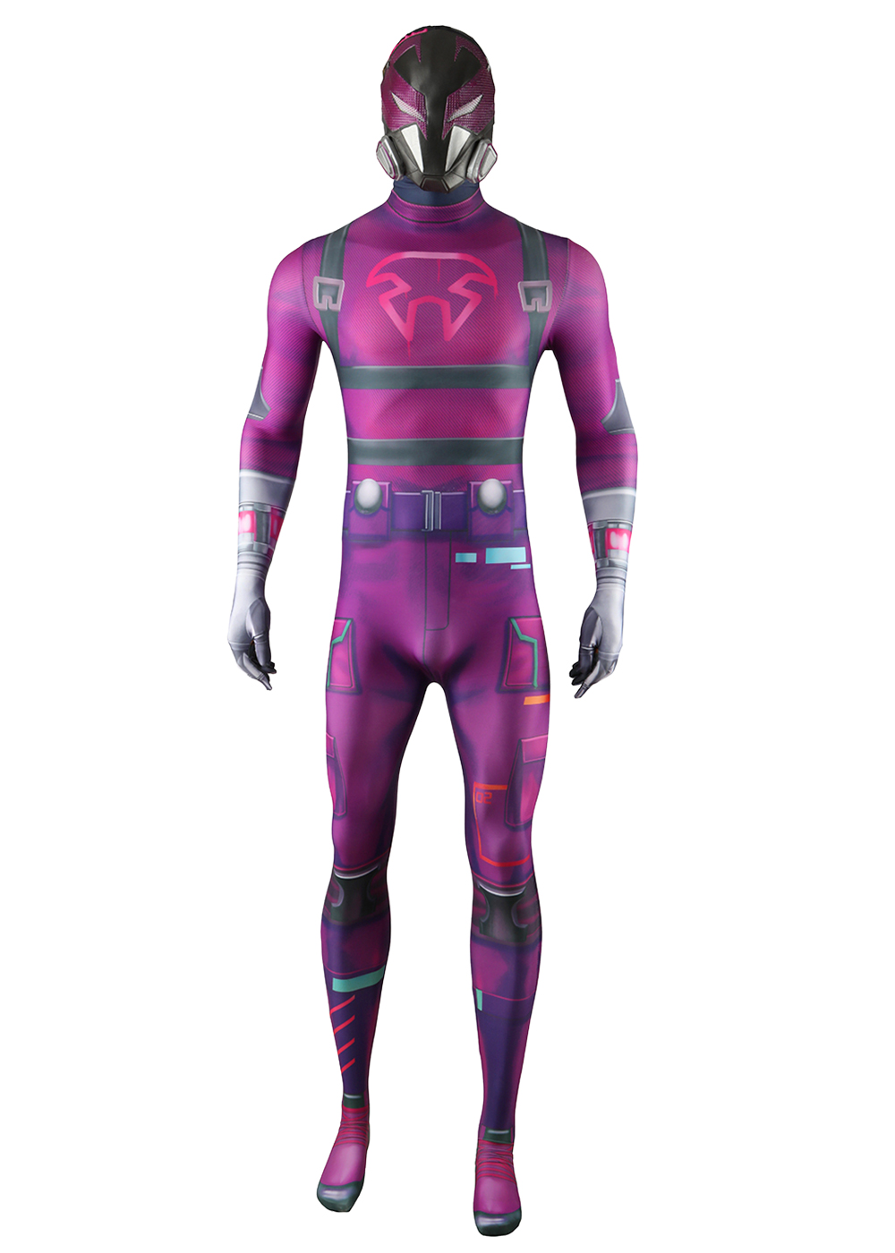 Prowler Costume Spider-Man: Into the Spider-Verse Bodysuit Cosplay for Adult Kids