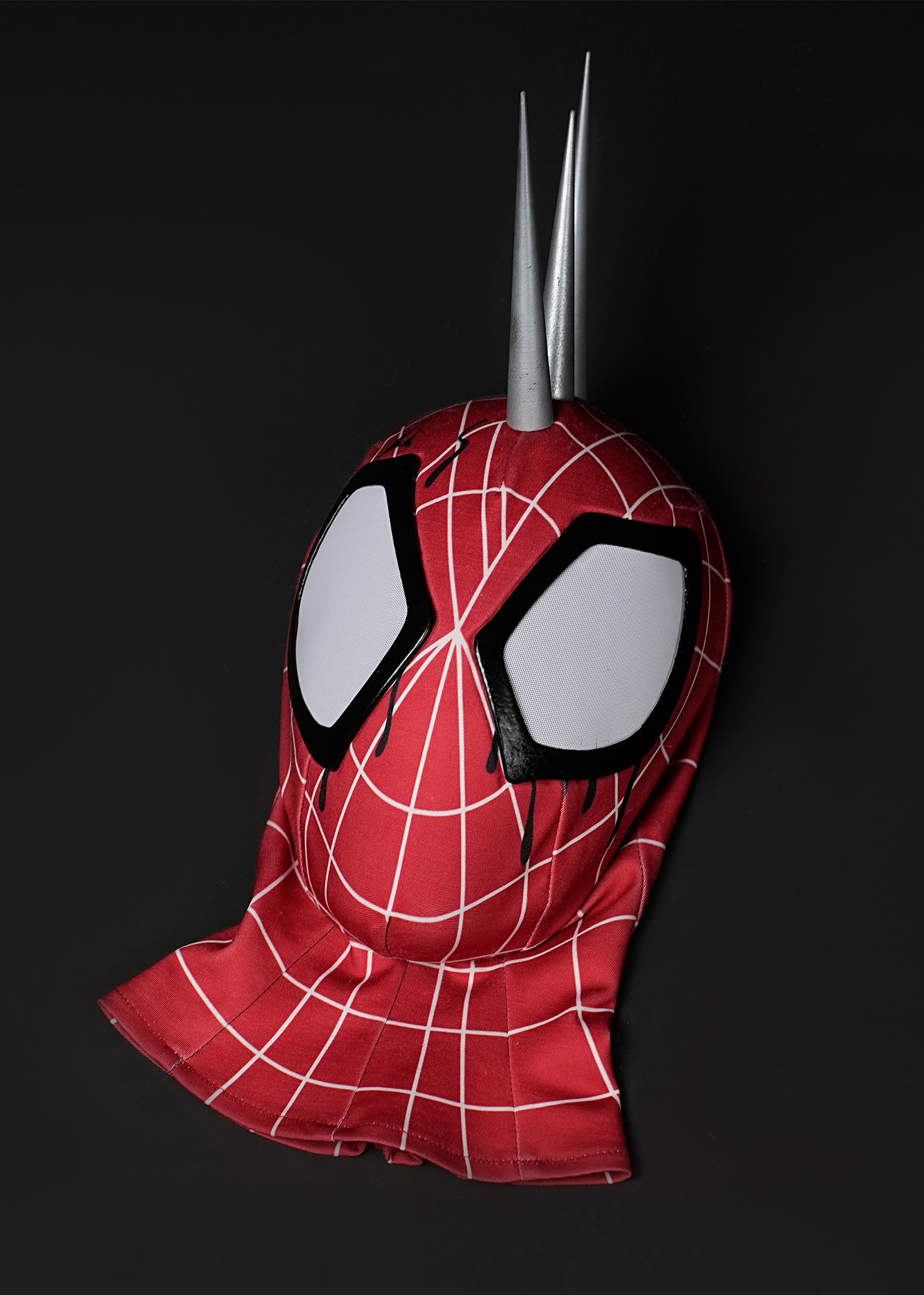 Spider-Punk Mask Spider-Man: Into the Spider-Verse Cosplay Headgear Upgrade Ver