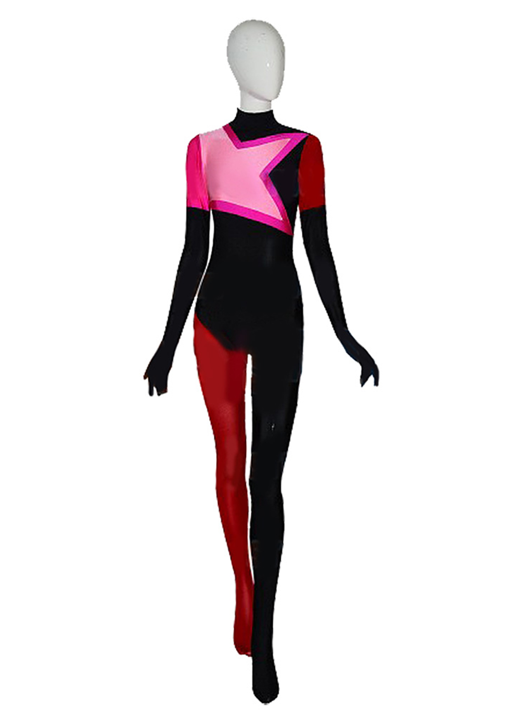 Garnet Costume Bodysuit Steven Universe Cosplay for Adult Kids Red Ver