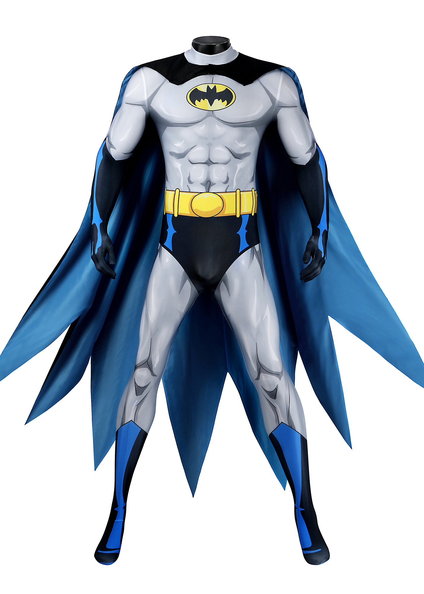 Superhero Bat Style Man Costume Bodysuit Cosplay TV Series Season 1 Ver