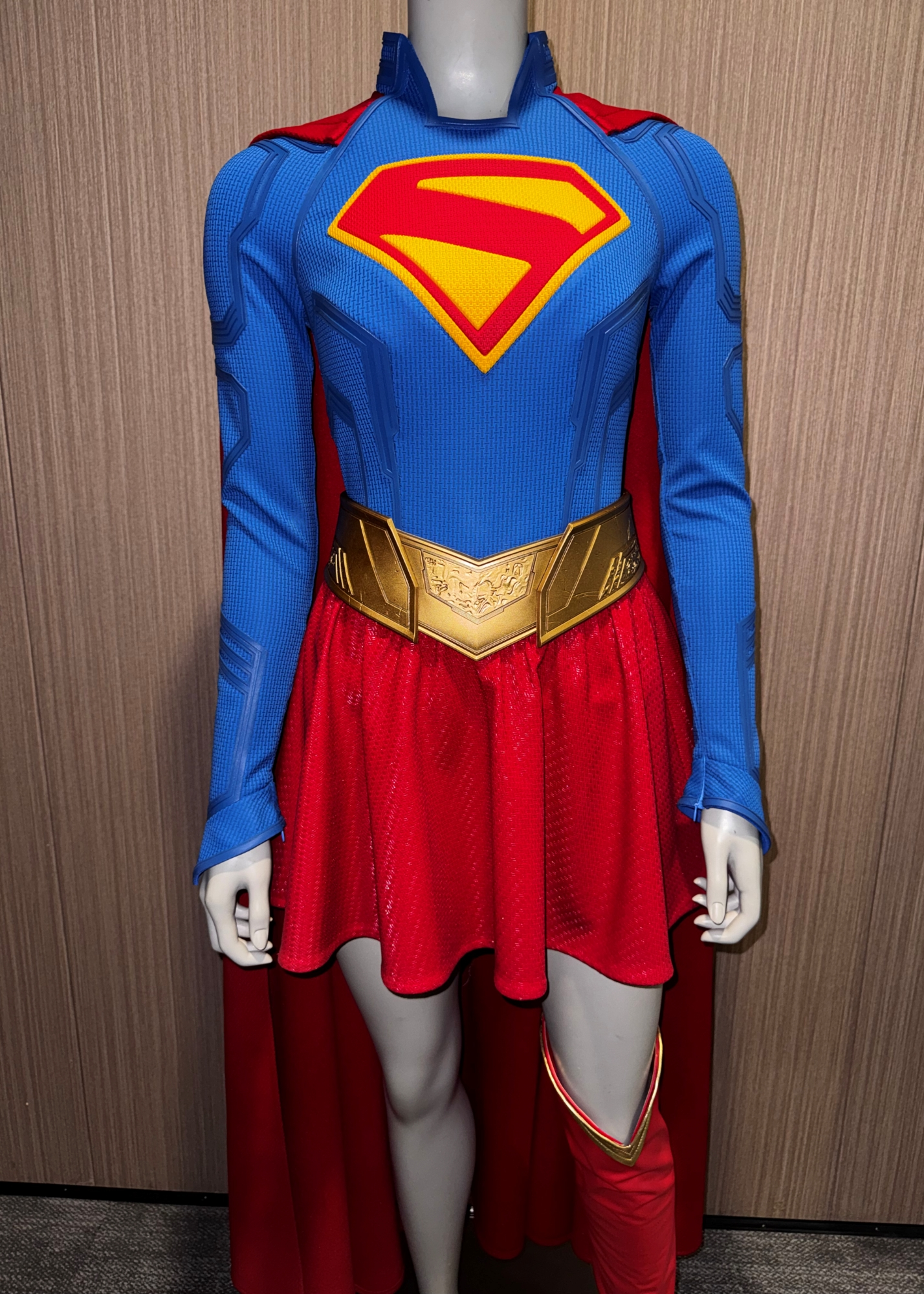 Superhero Girl Costume Suit Cosplay Woman with Coat Upgrade Ver