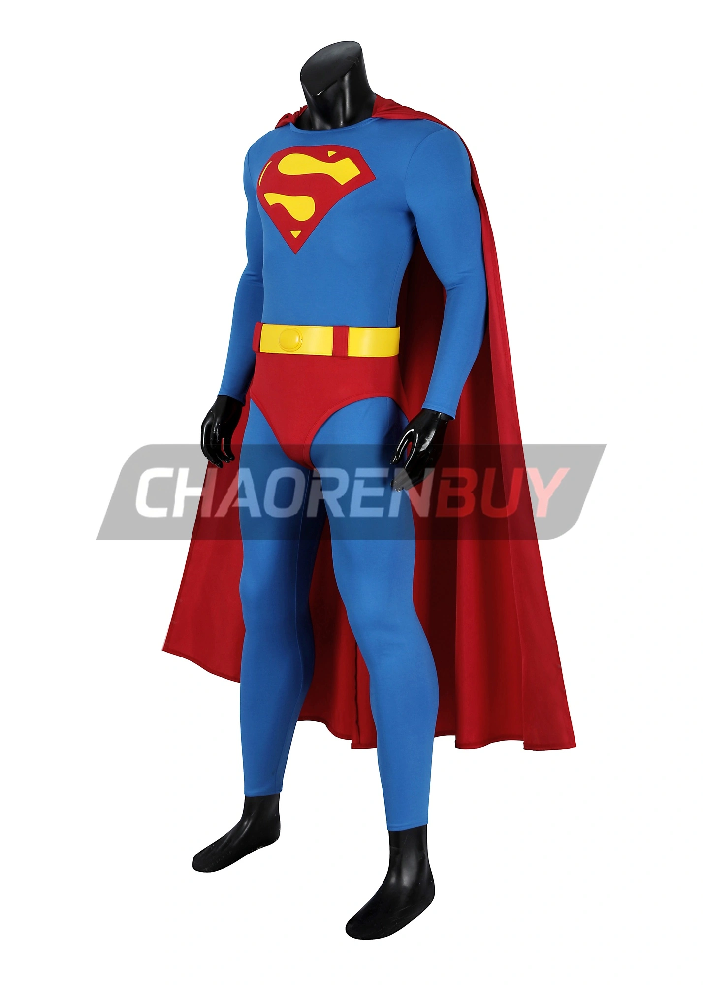 Superhero Man 1978 Costume Christopher DOlier Reeve Suit Cosplay