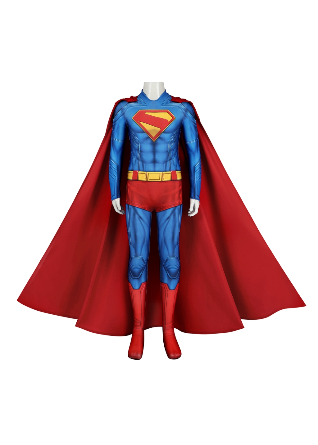 Superhero Man Costume Clark Kent Bodysuit Cosplay for Kids