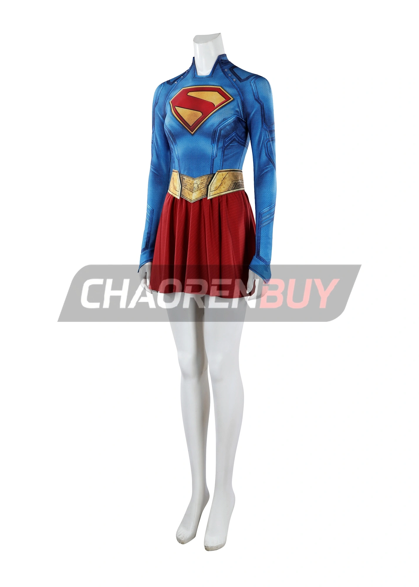 Superhero Man Girl Costume Woman of Tomorrow Bodysuit Cosplay