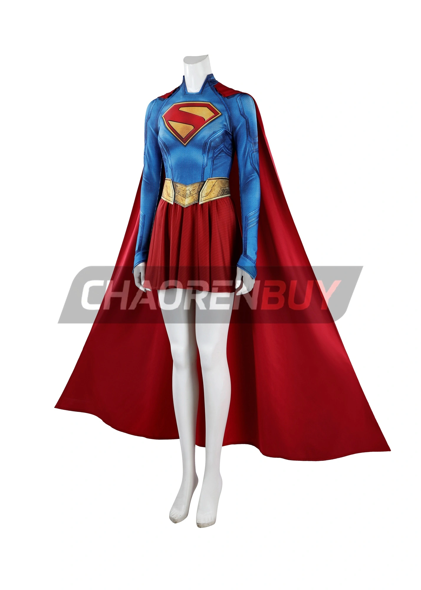 Superhero Man Girl Costume Woman of Tomorrow Bodysuit Cosplay