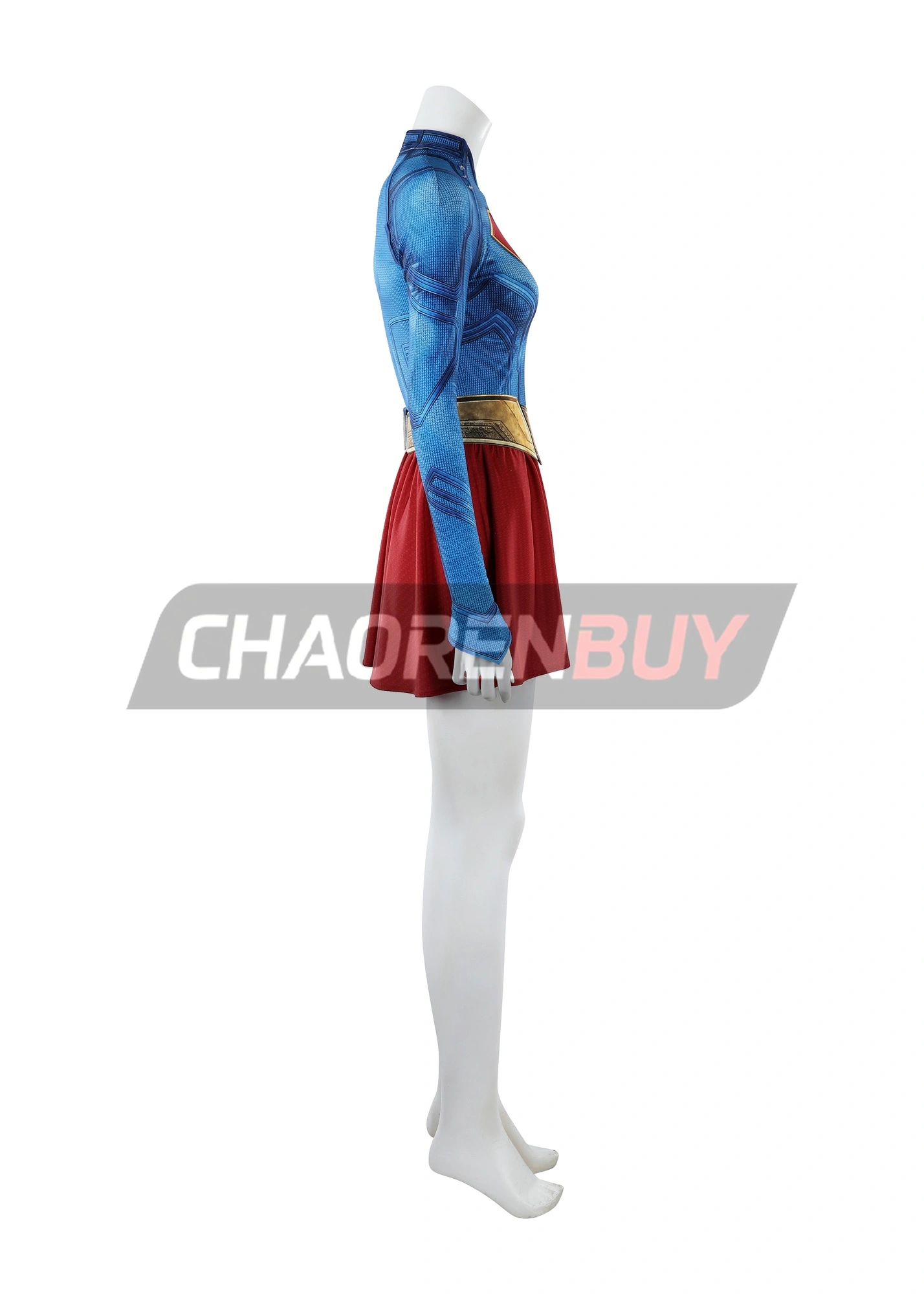 Superhero Man Girl Costume Woman of Tomorrow Bodysuit Cosplay