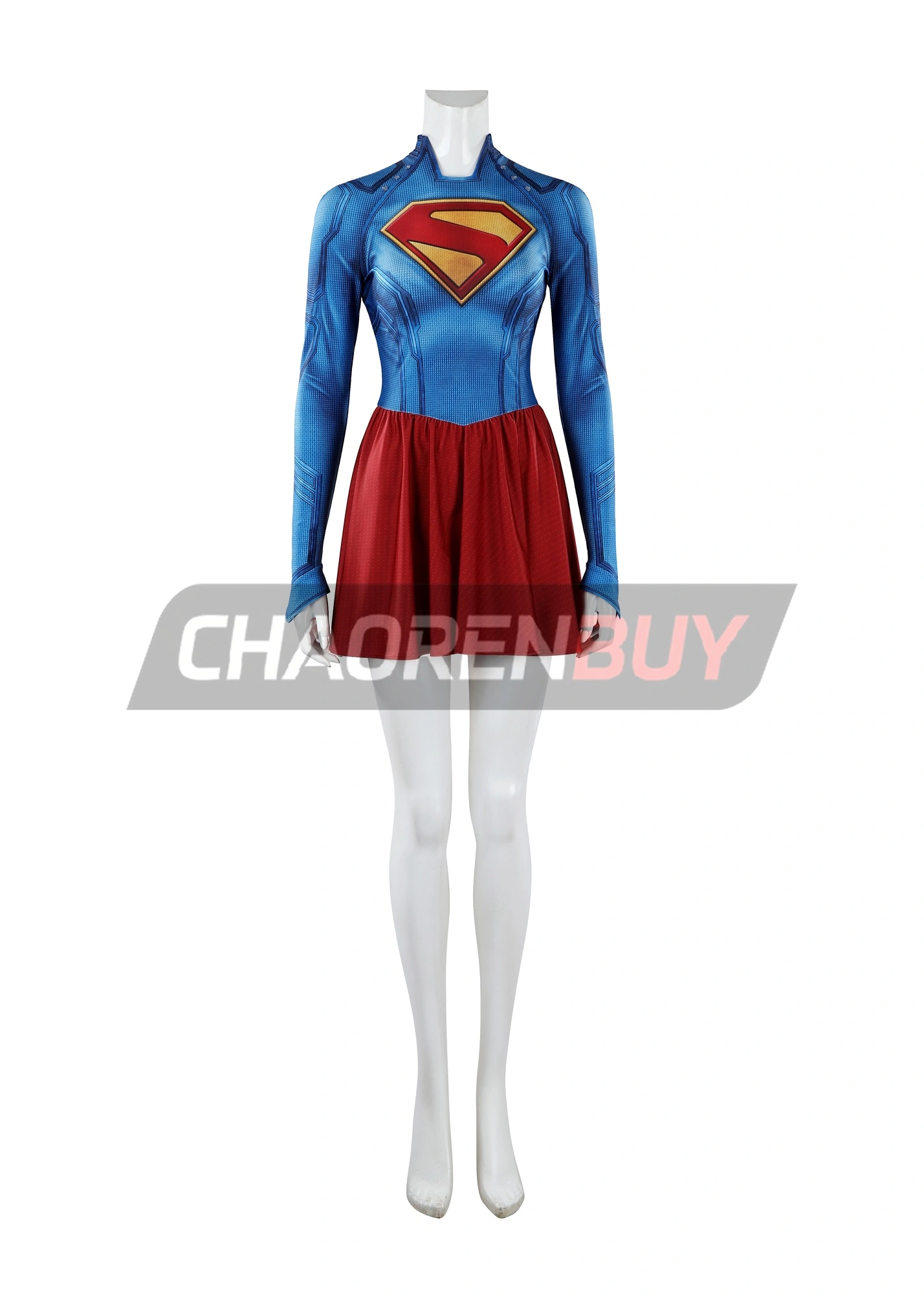 Superhero Man Girl Costume Woman of Tomorrow Bodysuit Cosplay