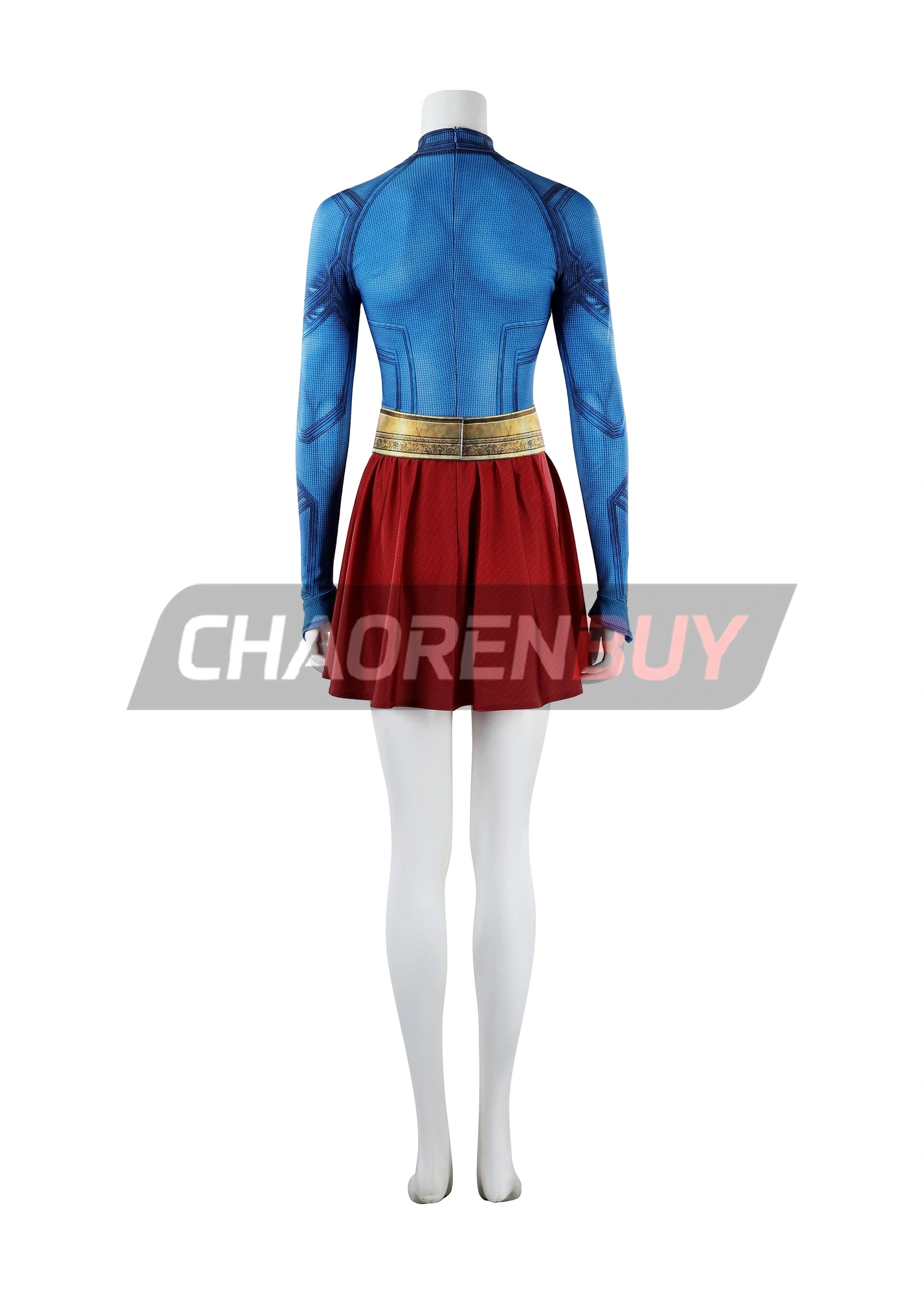 Superhero Man Girl Costume Woman of Tomorrow Bodysuit Cosplay