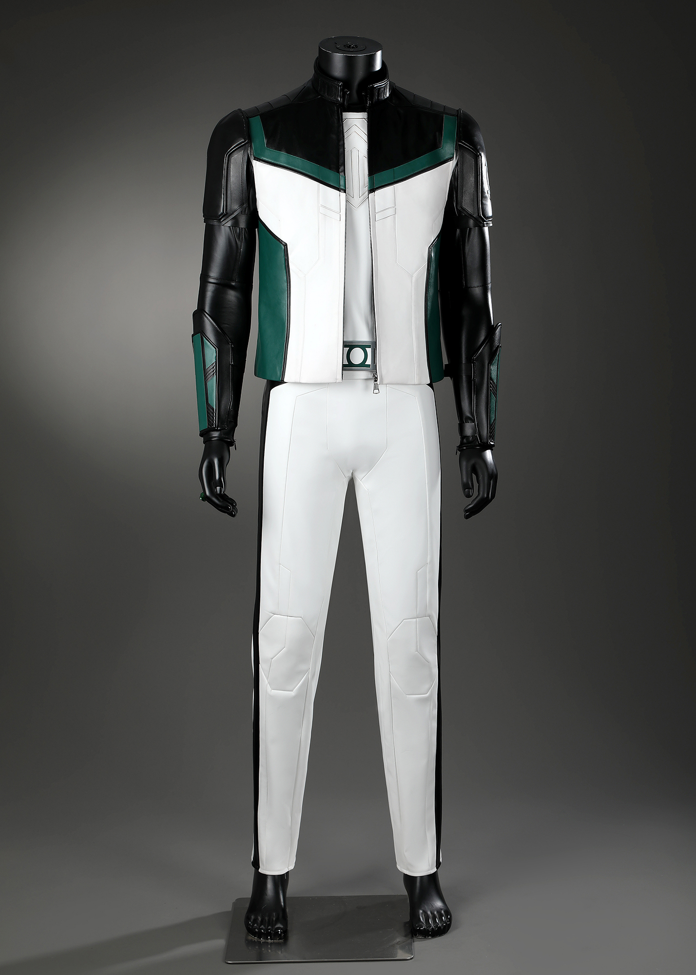 Green Lantern Costume Superhero Man Suit Cosplay