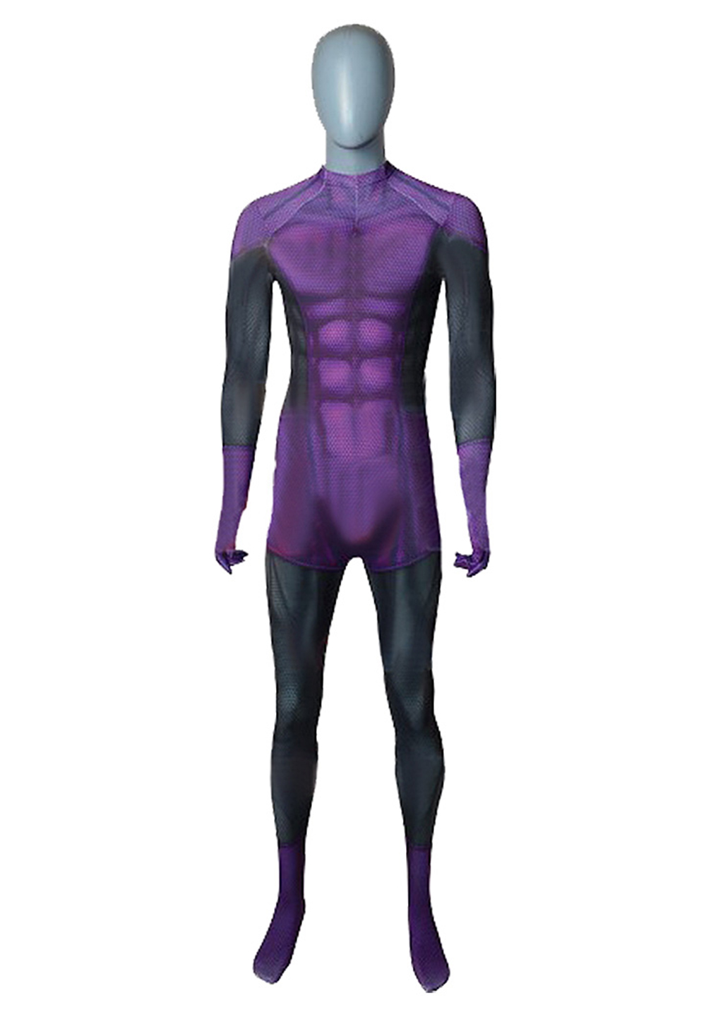 Beast Boy Costume Bodysuit Teen Titans Cosplay for Adult Kids