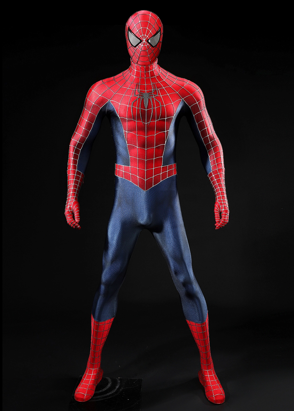 Peter Parker Costume The Amazing Spider 2 Tobey Maguire Bodysuit Cosplay Top Level