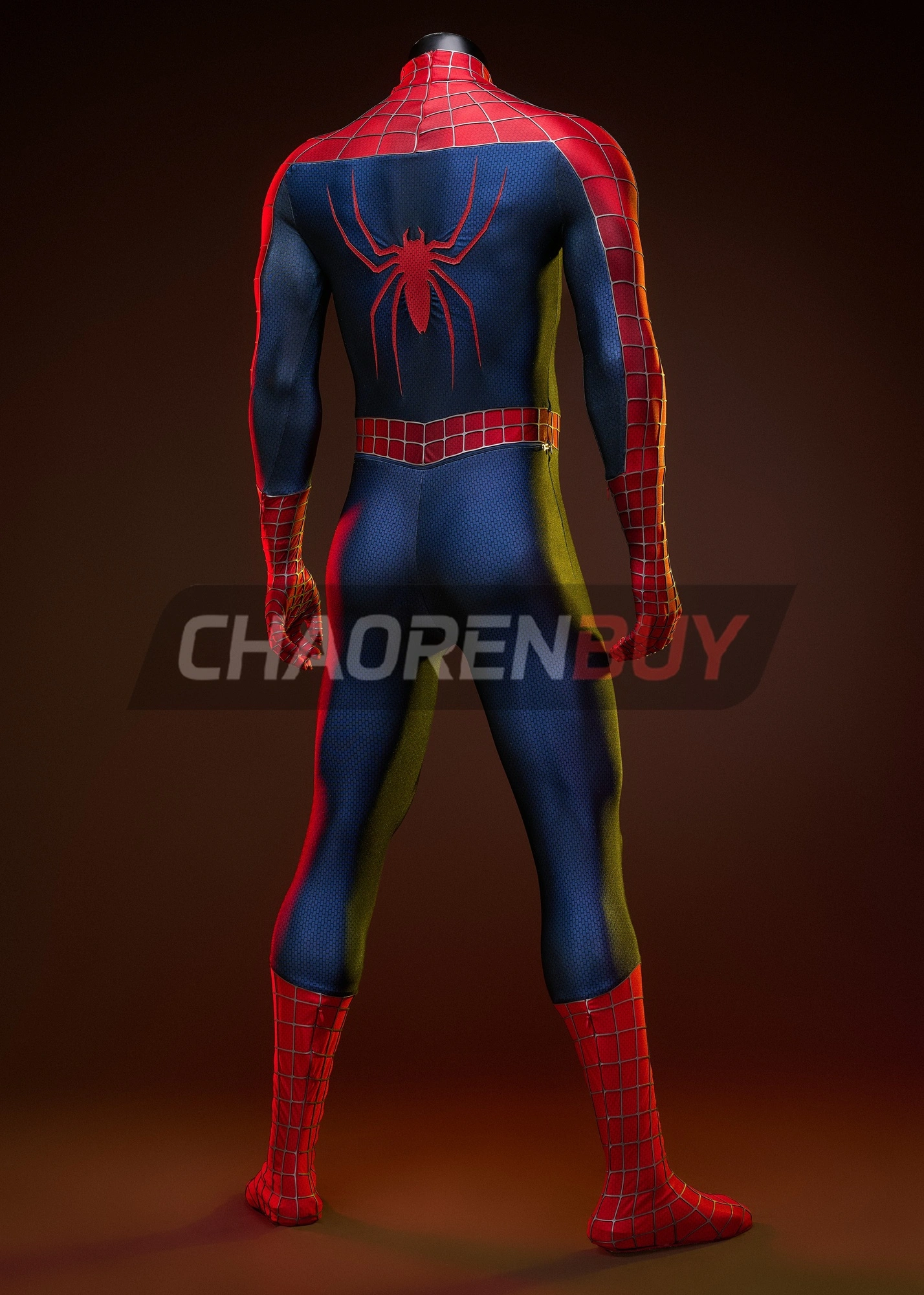 Peter Parker Costume The Amazing Spider 2 Tobey Maguire Bodysuit Cosplay Top Level