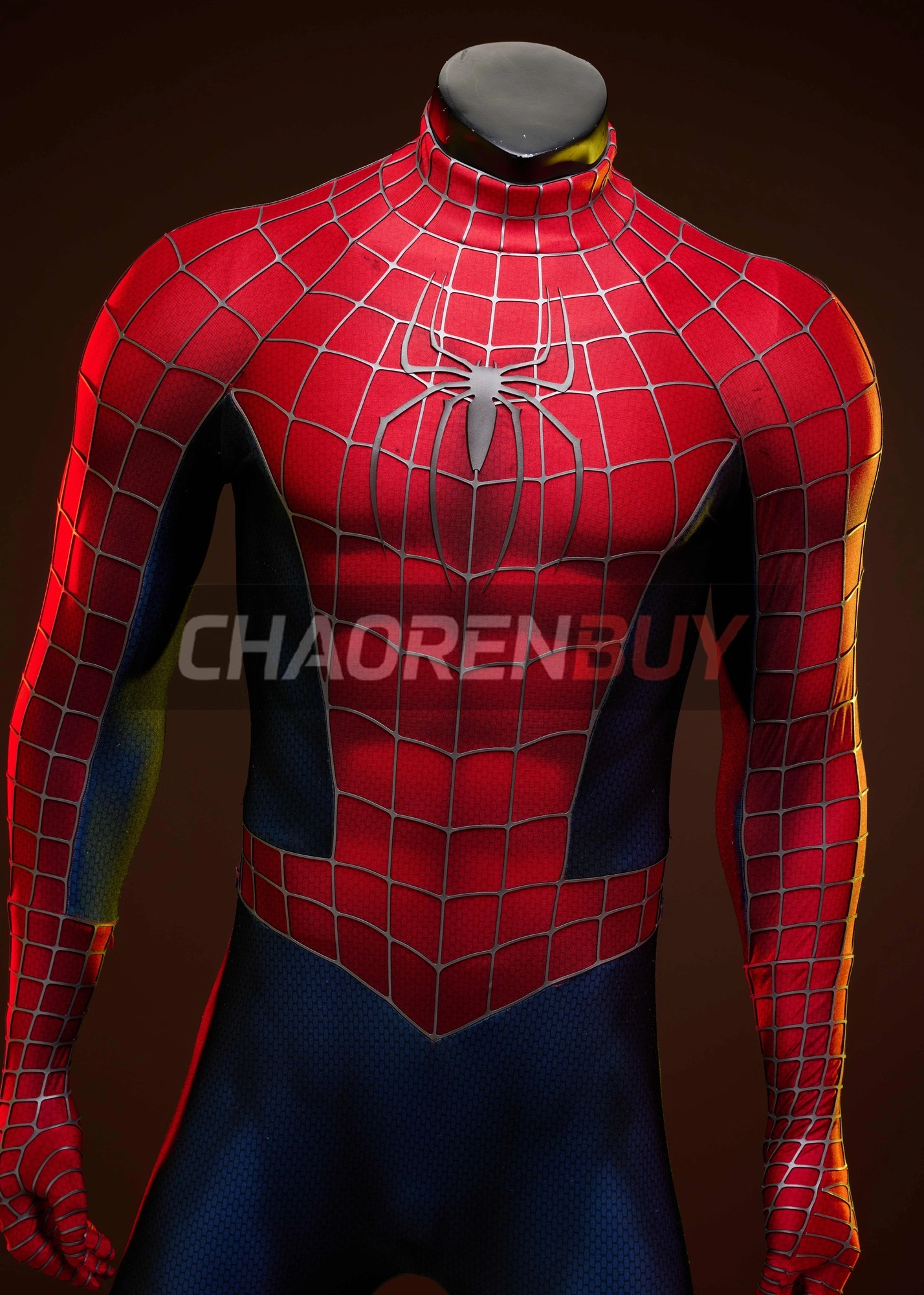 Peter Parker Costume The Amazing Spider 2 Tobey Maguire Bodysuit Cosplay Top Level