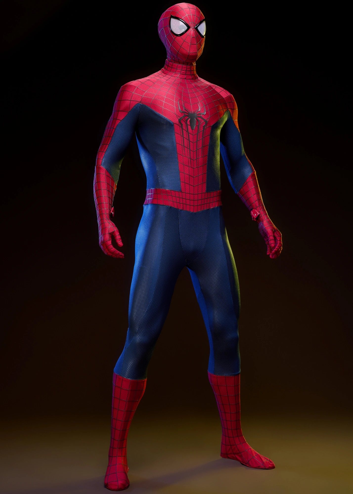 Peter Parker Costume The Amazing Spider Bodysuit Cosplay Top Level