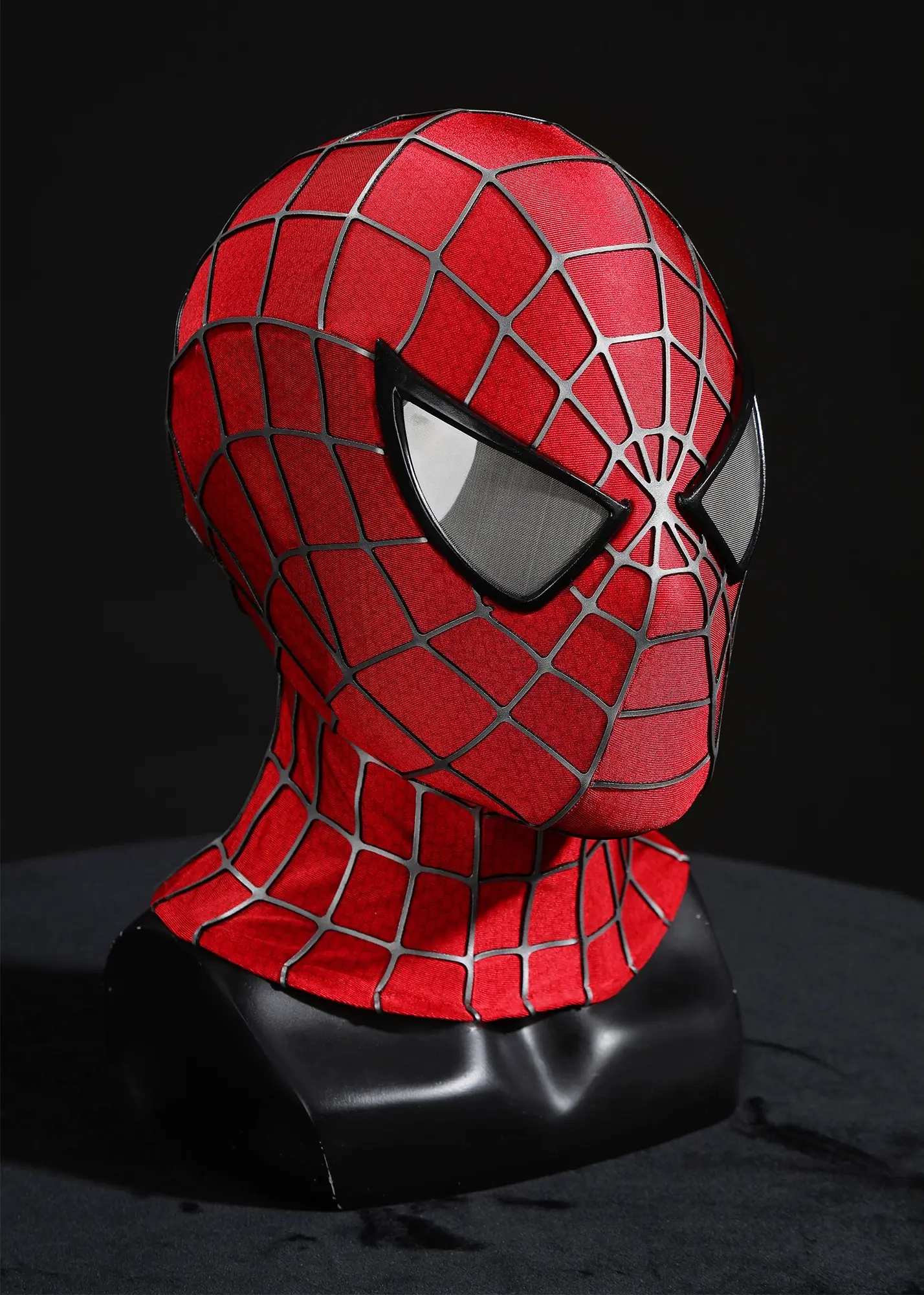 Peter Parker Mask The Amazing Spider Superhero Man 2 Tobey Maguire Cosplay Top Level
