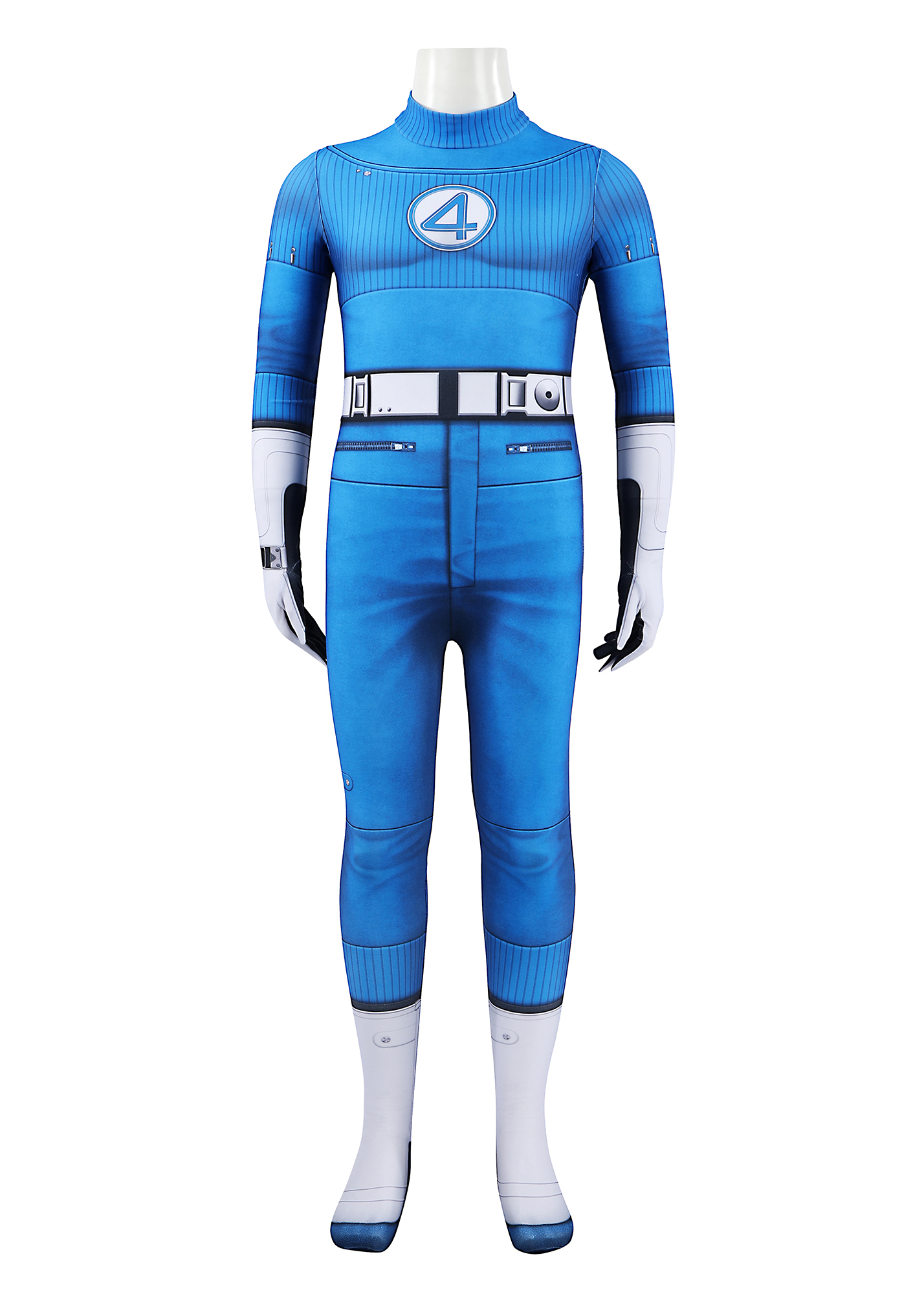 Mr. Fantastic Costume The Fantastic Four: First Steps Bodysuit Cosplay for Kids