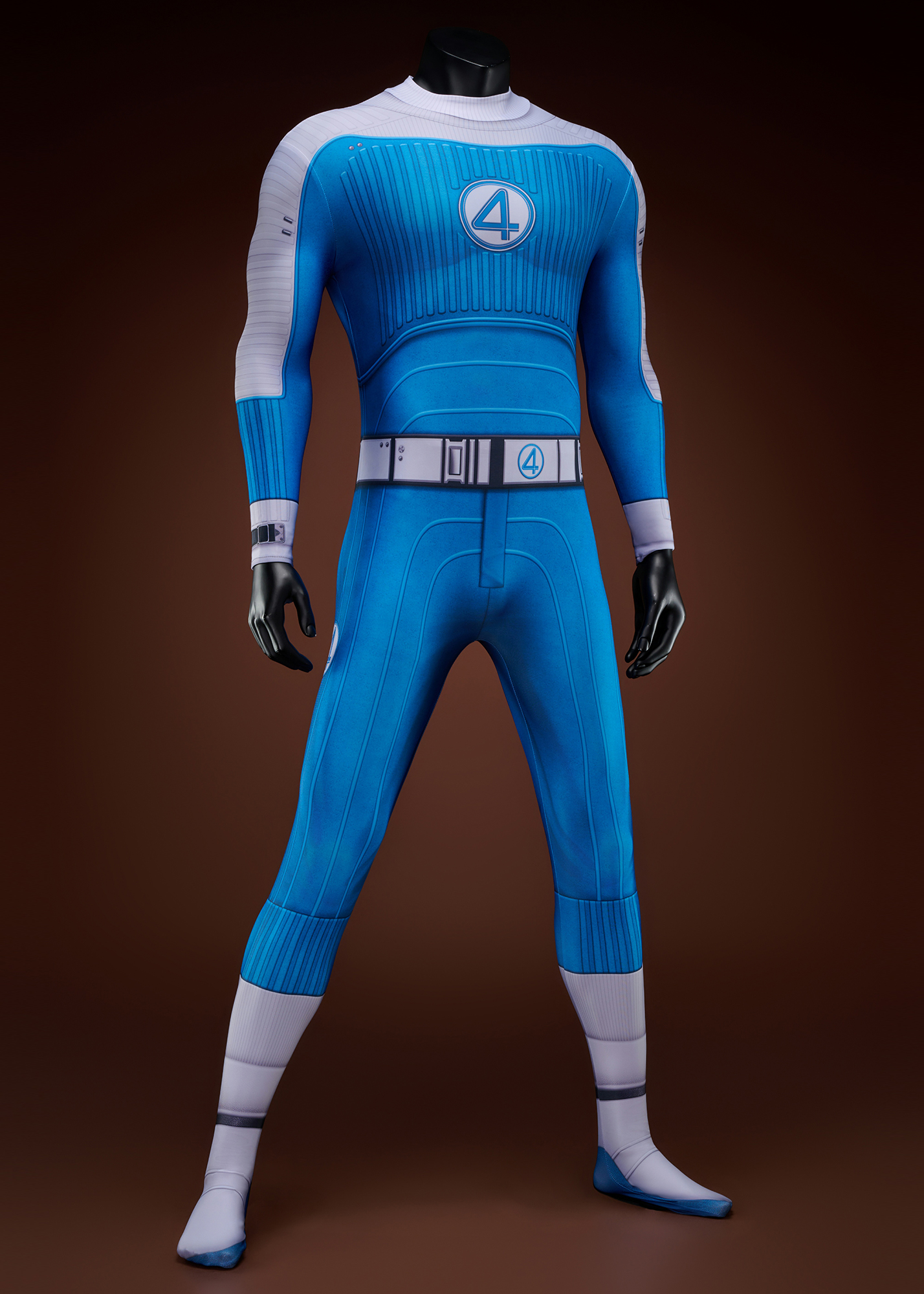 The Thing Costume The Fantastic Four: First Steps Cosplay Bodysuit